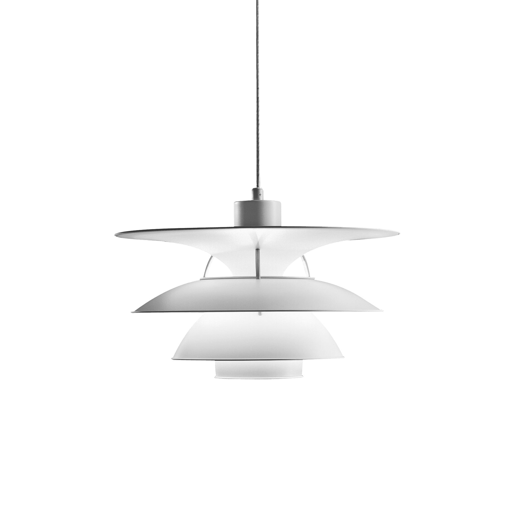 PH 5-4½ & PH 6½-6 White Pendant Lamp