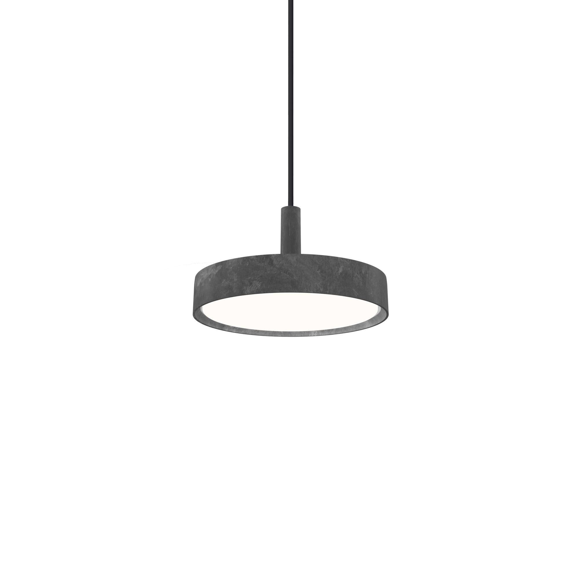 LP SLIM Pendant Lamp Raw Aluminum