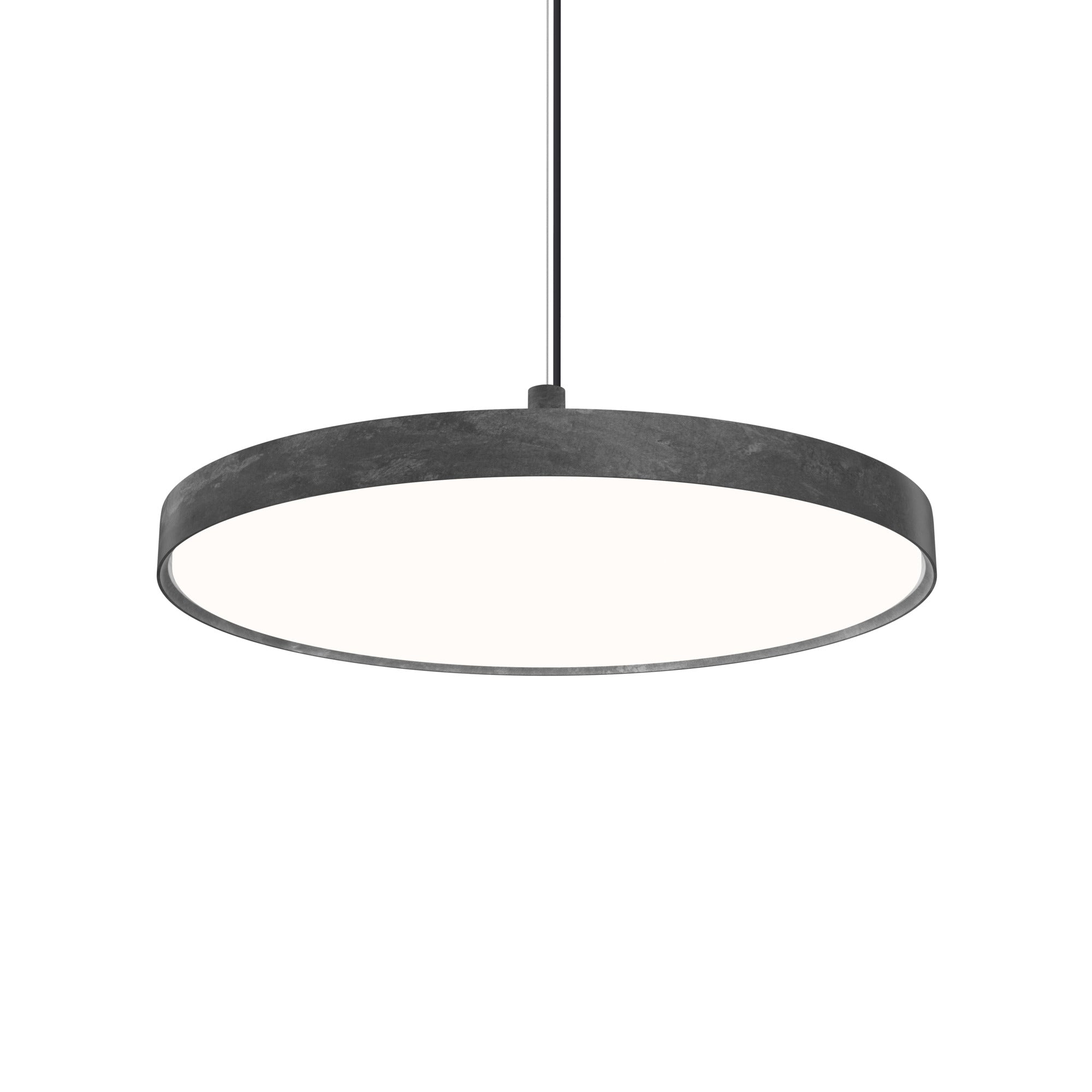 LP SLIM ROUND Pendant Lamp raw aluminum