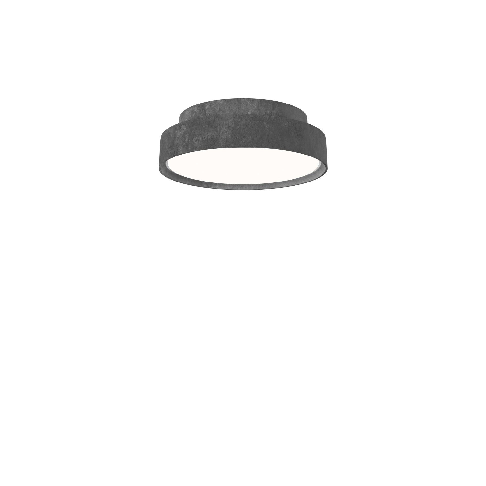 LP SLIM ROUND ceiling lamp raw aluminum