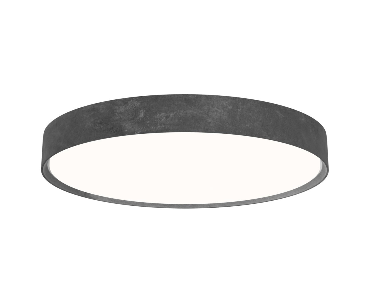 LP SLIM ROUND ceiling lamp raw aluminum