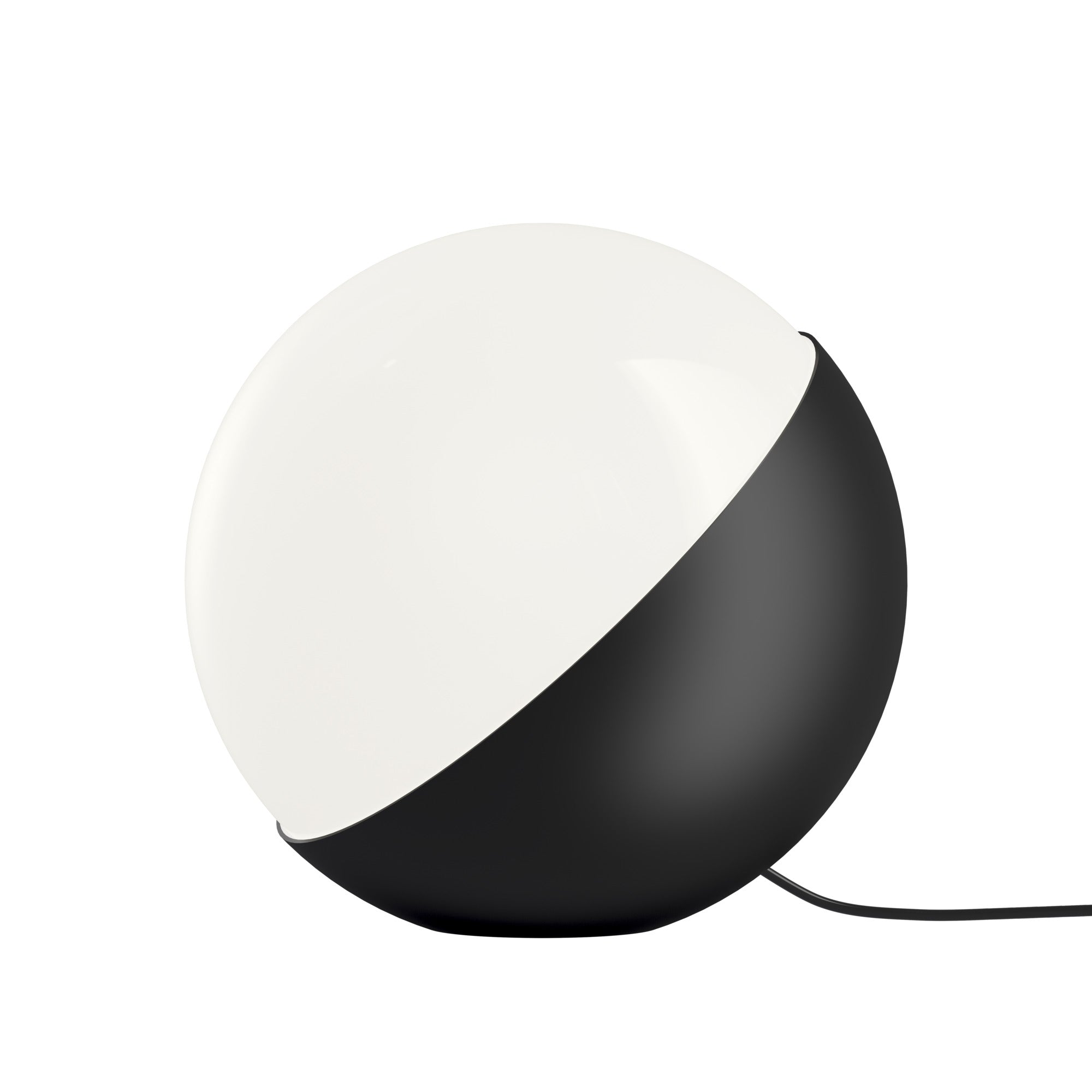 VL STUDIO lamp white with black base