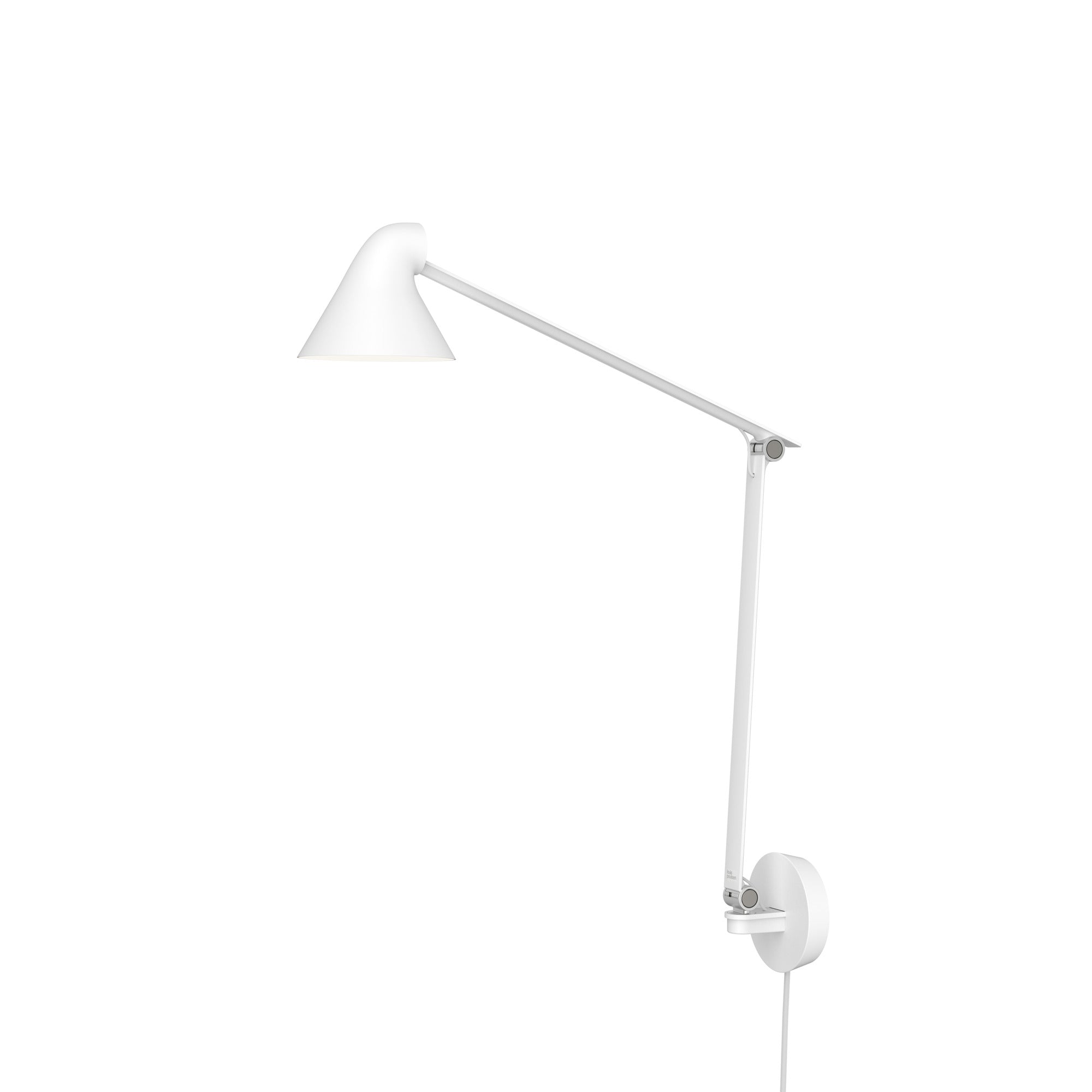 Wandlampe mit verstellbarem Arm NJP weiß