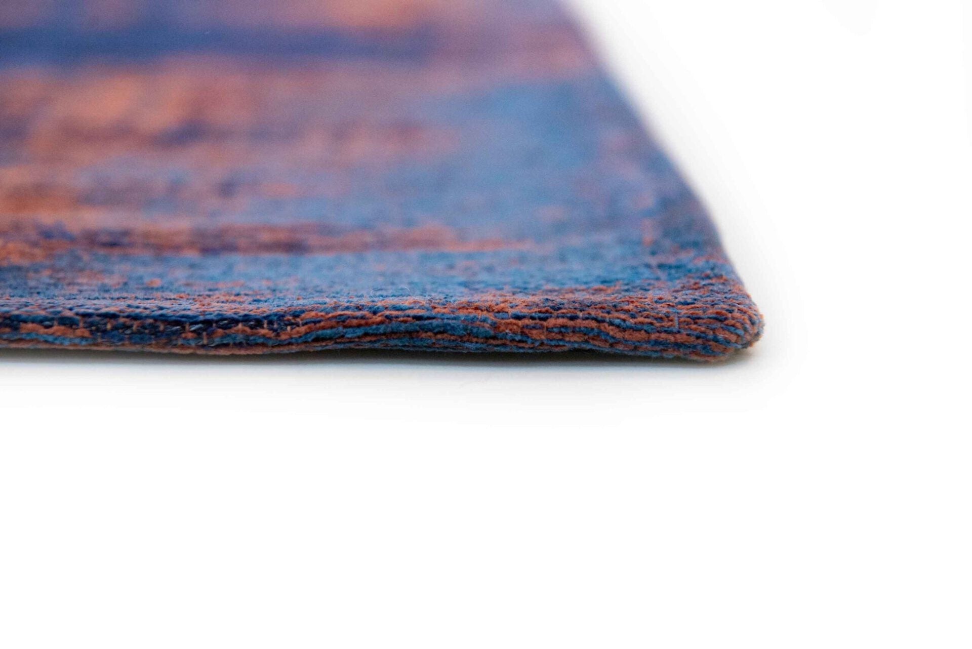Venezianer Teppich Staub Sonnenuntergang Blue Navy-Miedziany