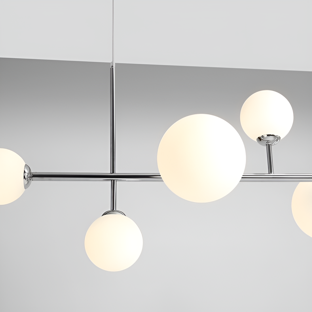 DIONE HEXA Chrom Pendelleuchte
