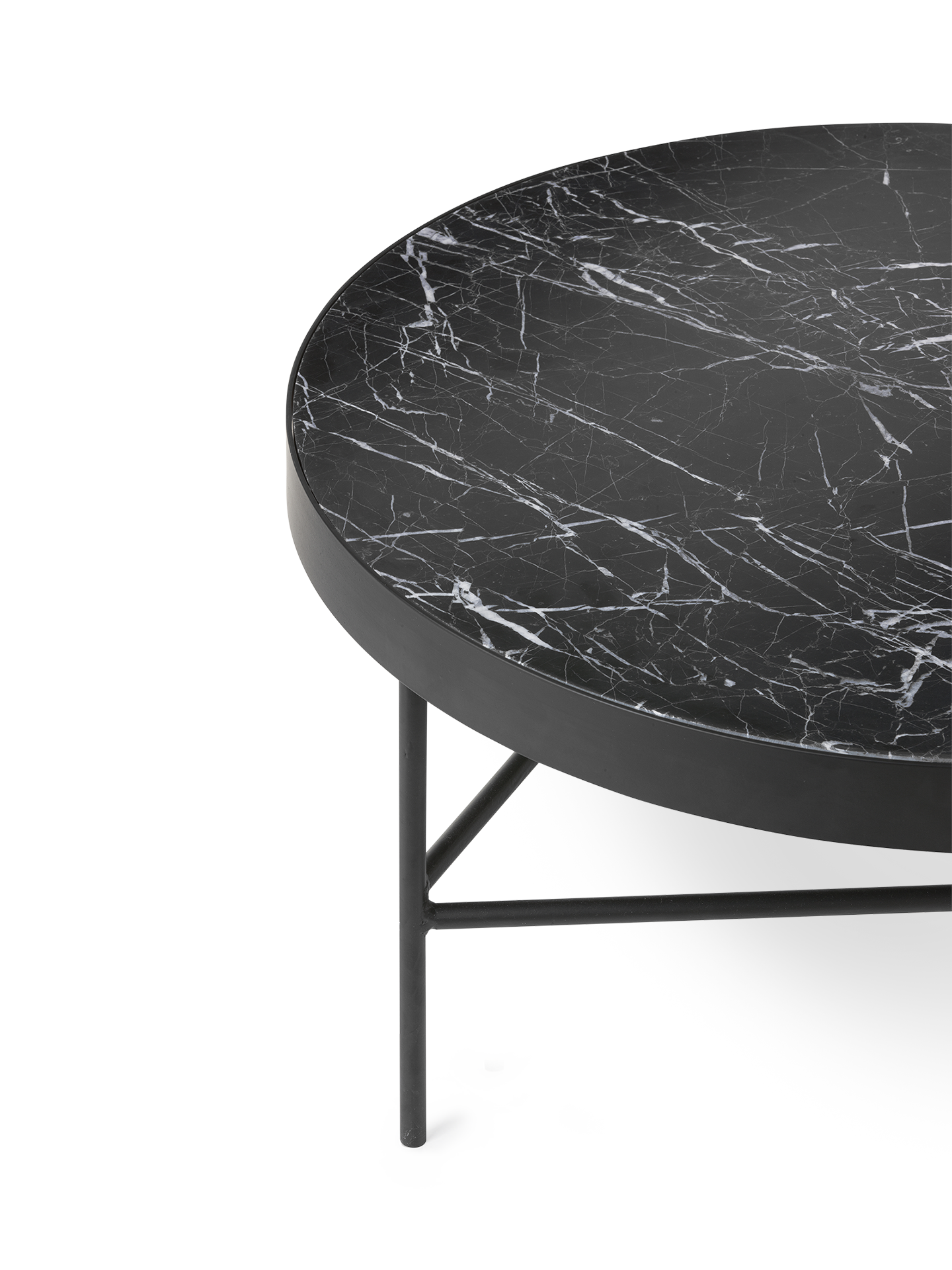 Stolik MARBLE TABLE schwarzer Marmor