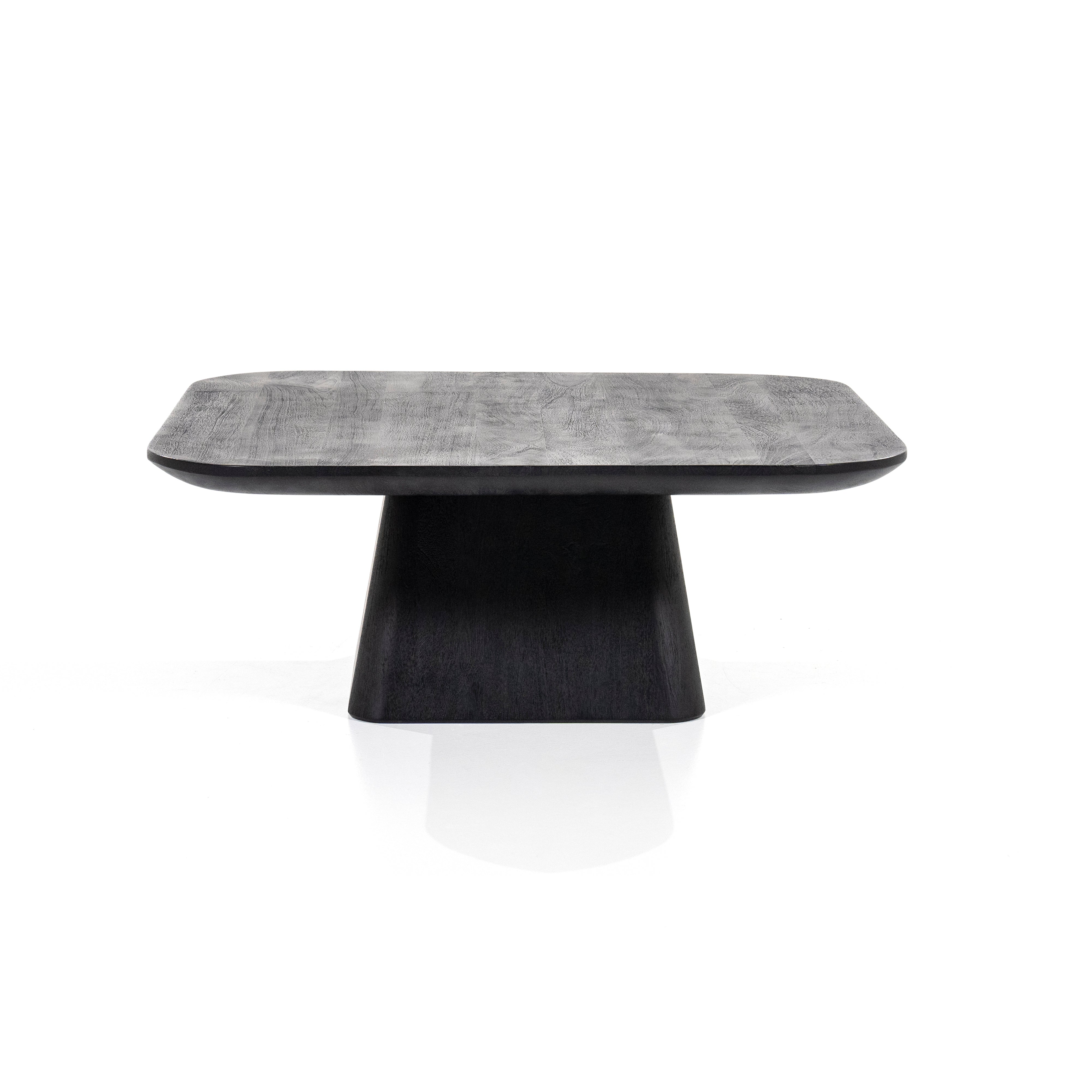 ARON Coffee Table Black Mango Wood