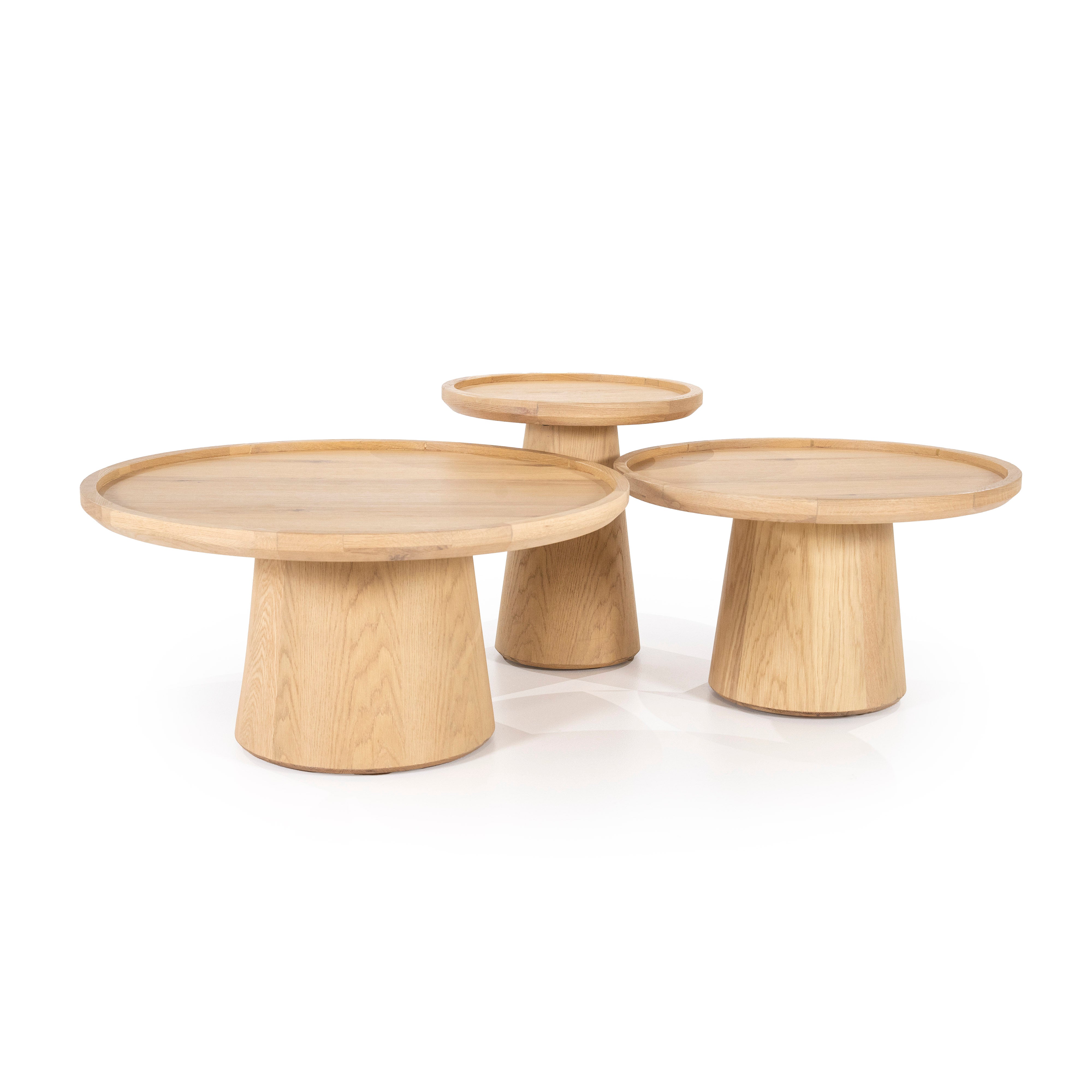 LEIA side table oak veneer