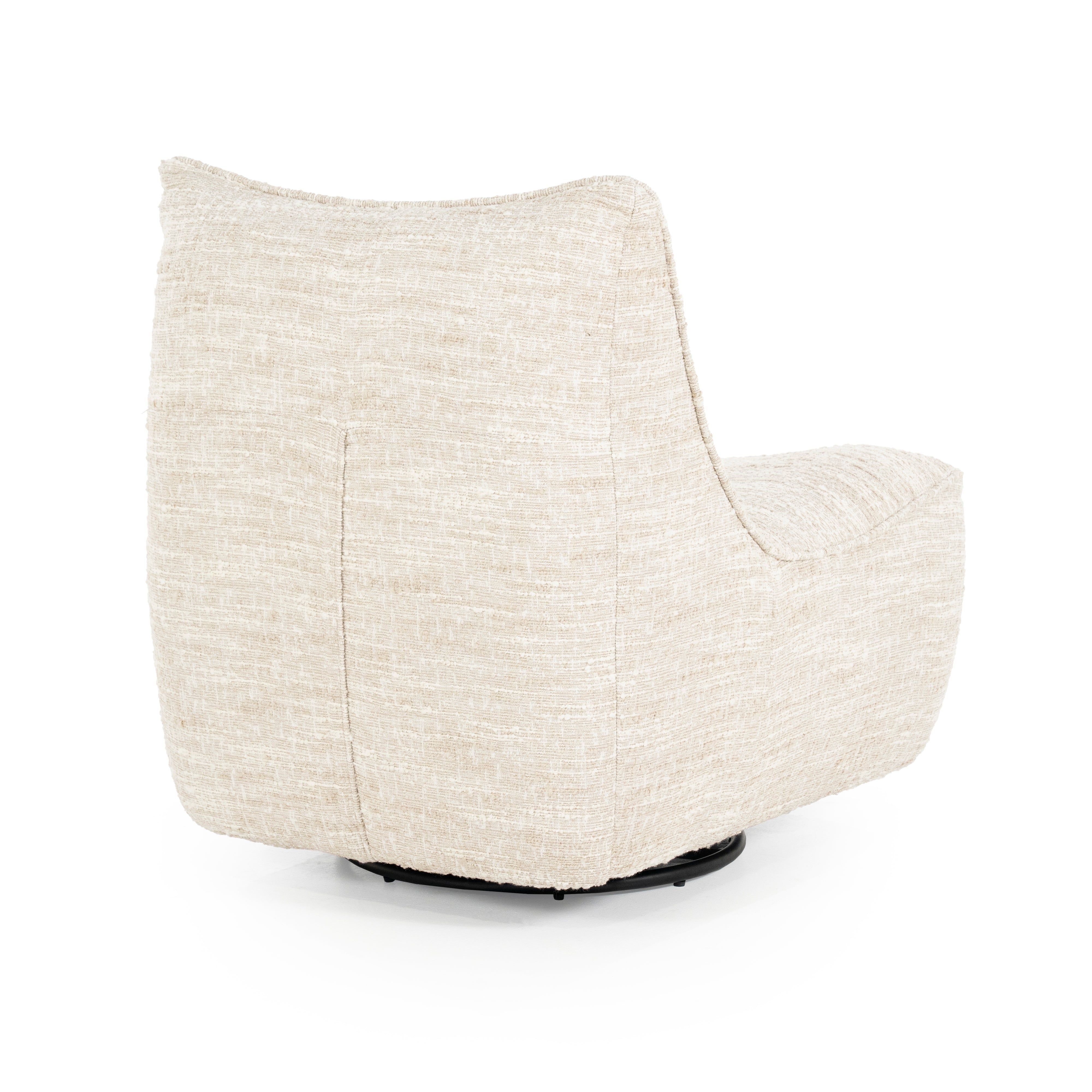LOYS beige swivel armchair