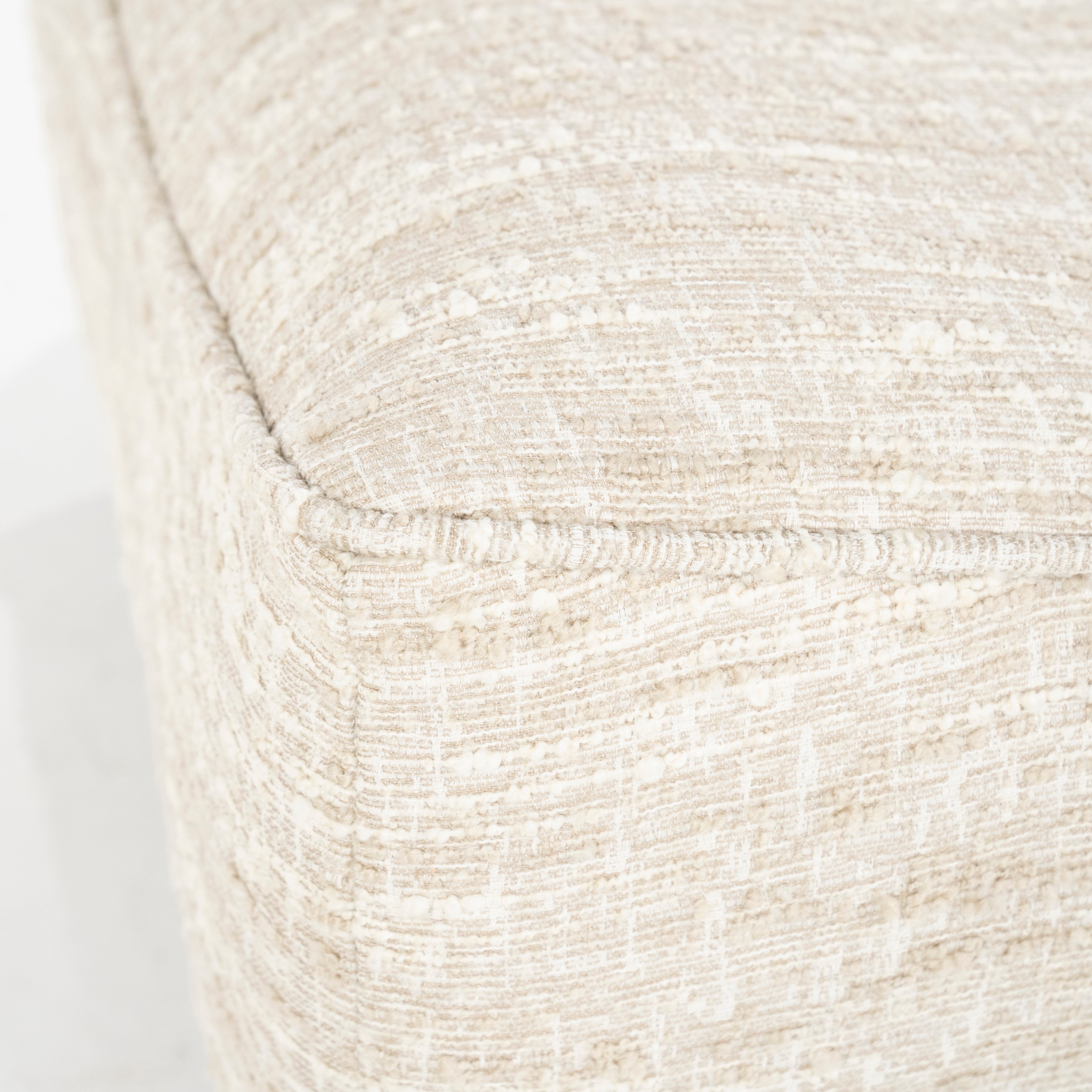 LOYS beige swivel armchair