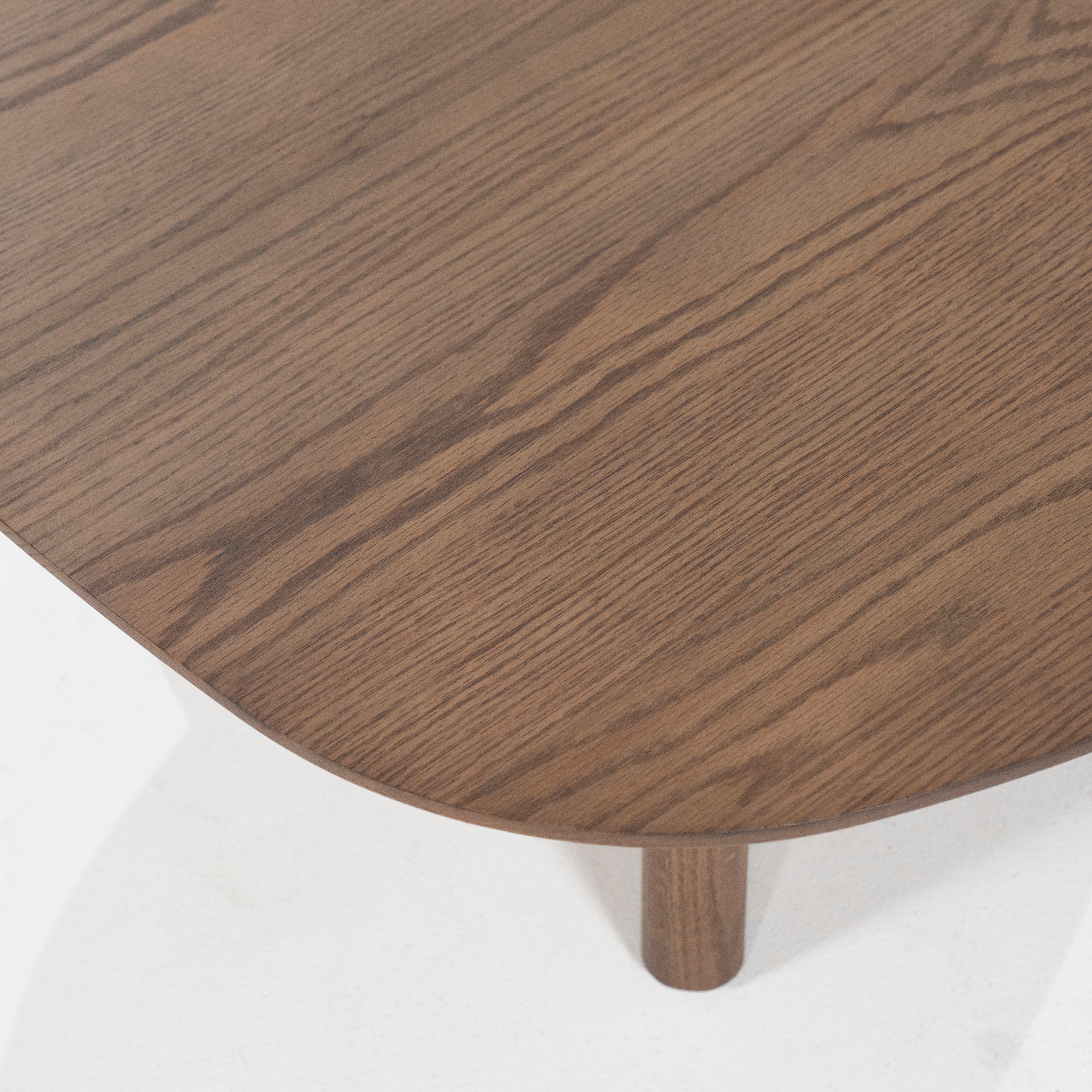 Coffee table STEF dark oak wood