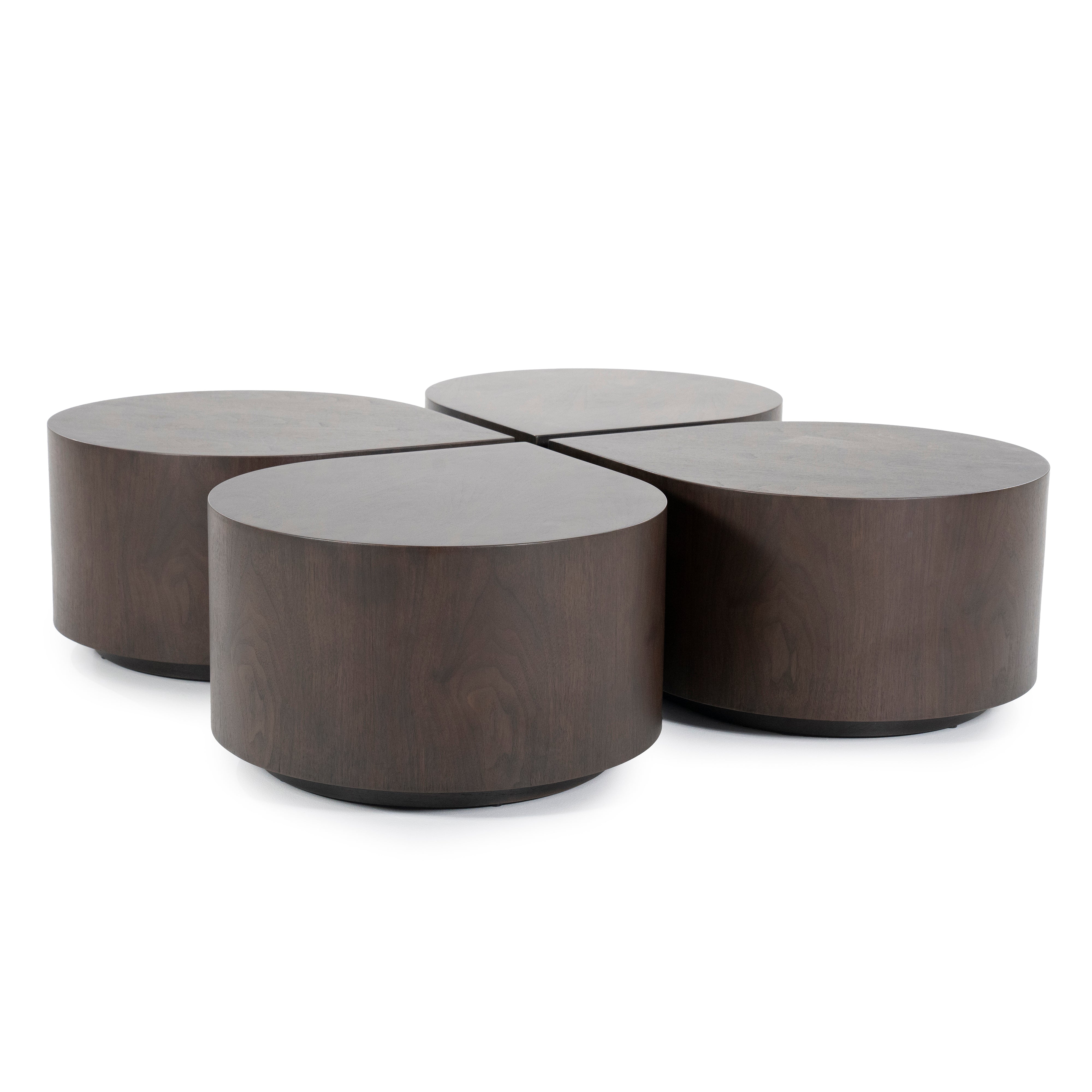 JULES Dark Walnut Veneer Coffee Table