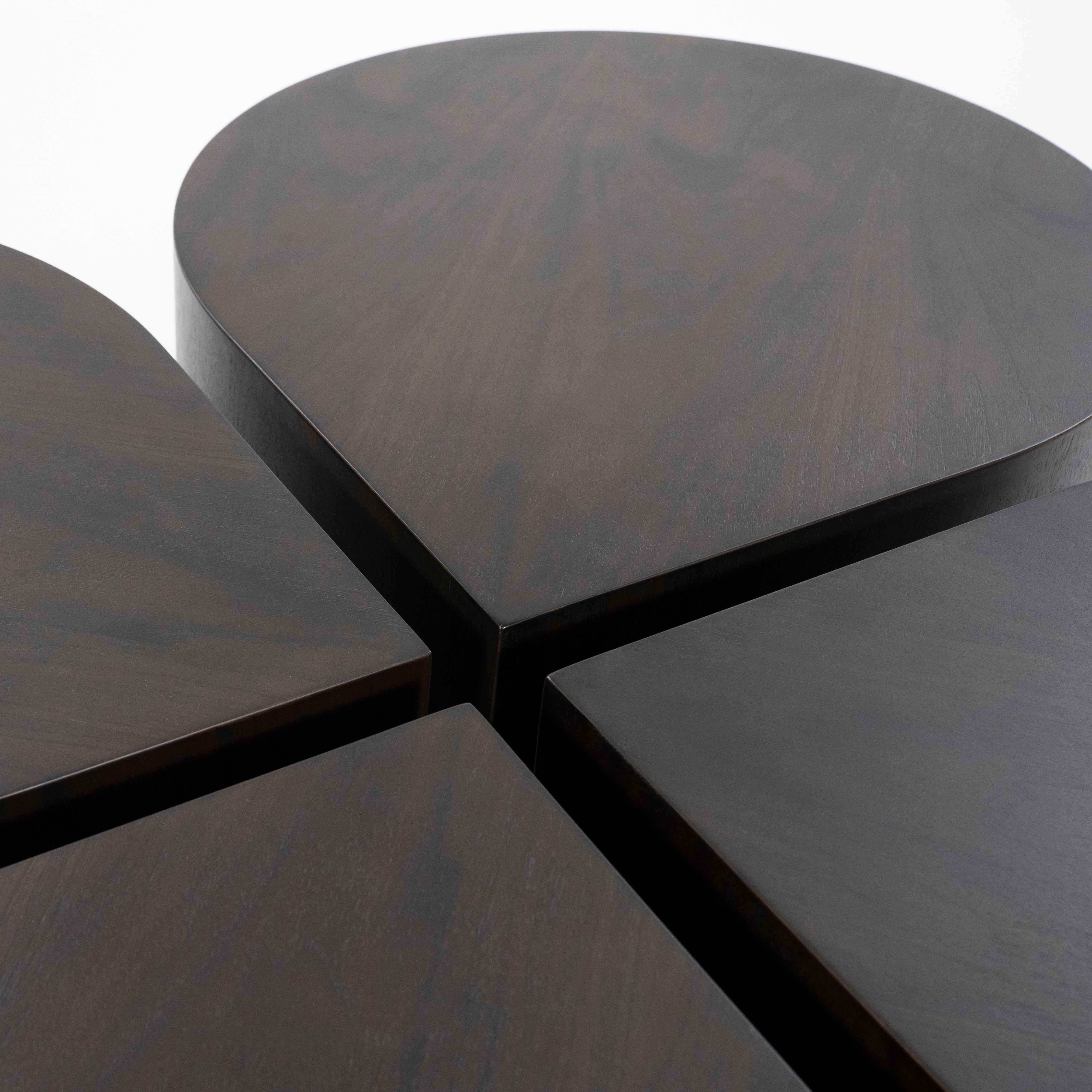 JULES Dark Walnut Veneer Coffee Table
