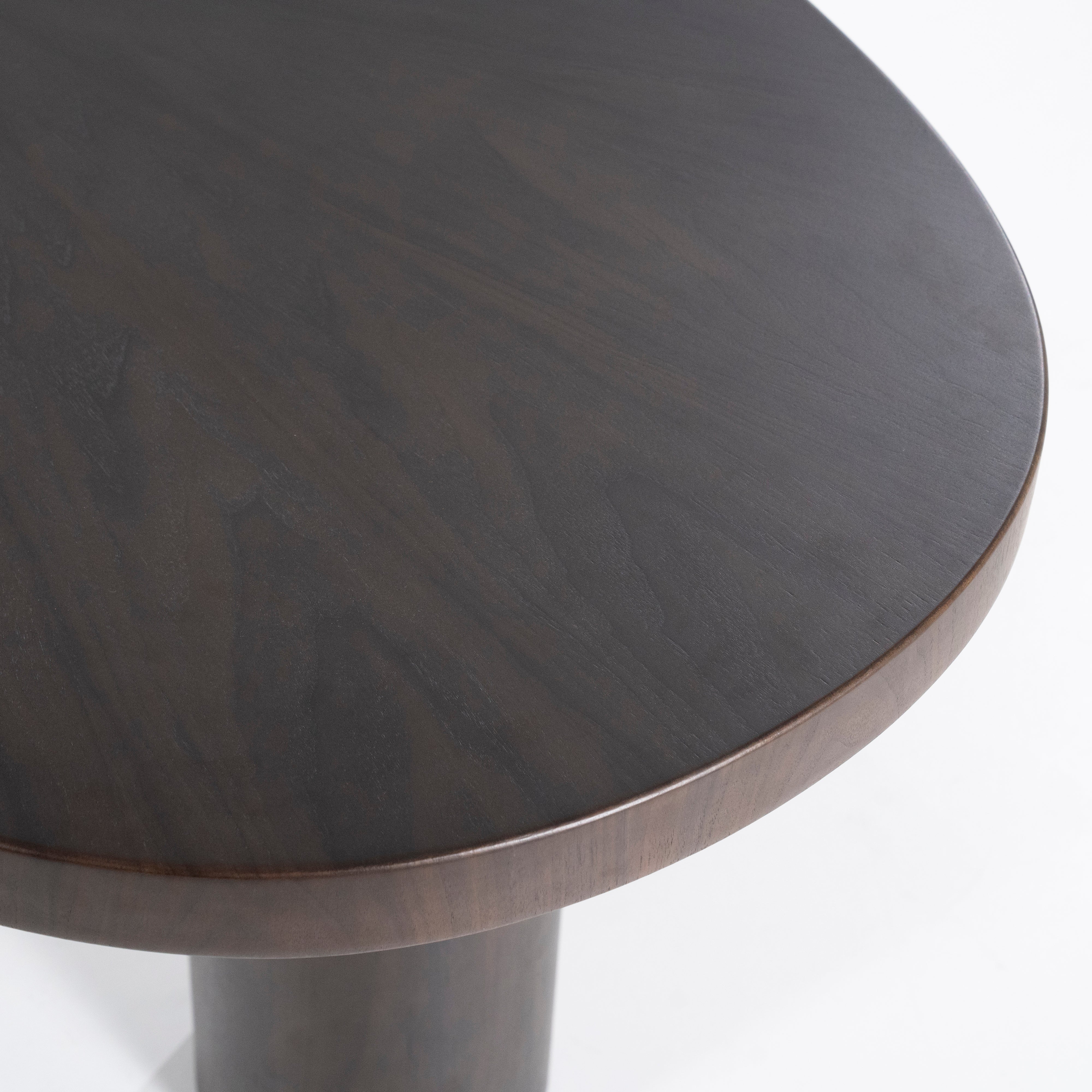 BOBBIE Table Dark Walnut Veneer