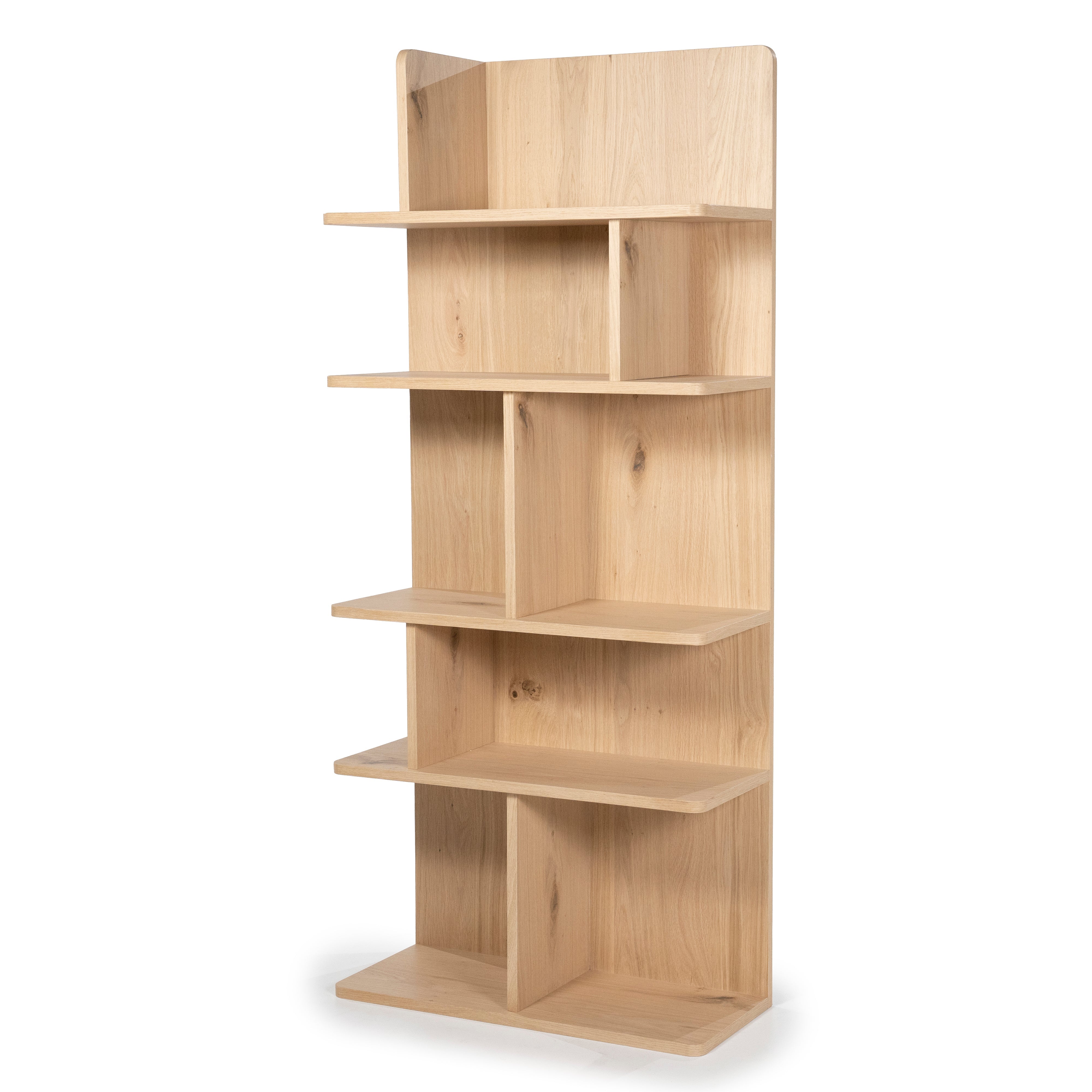 RENEE oak veneer shelf