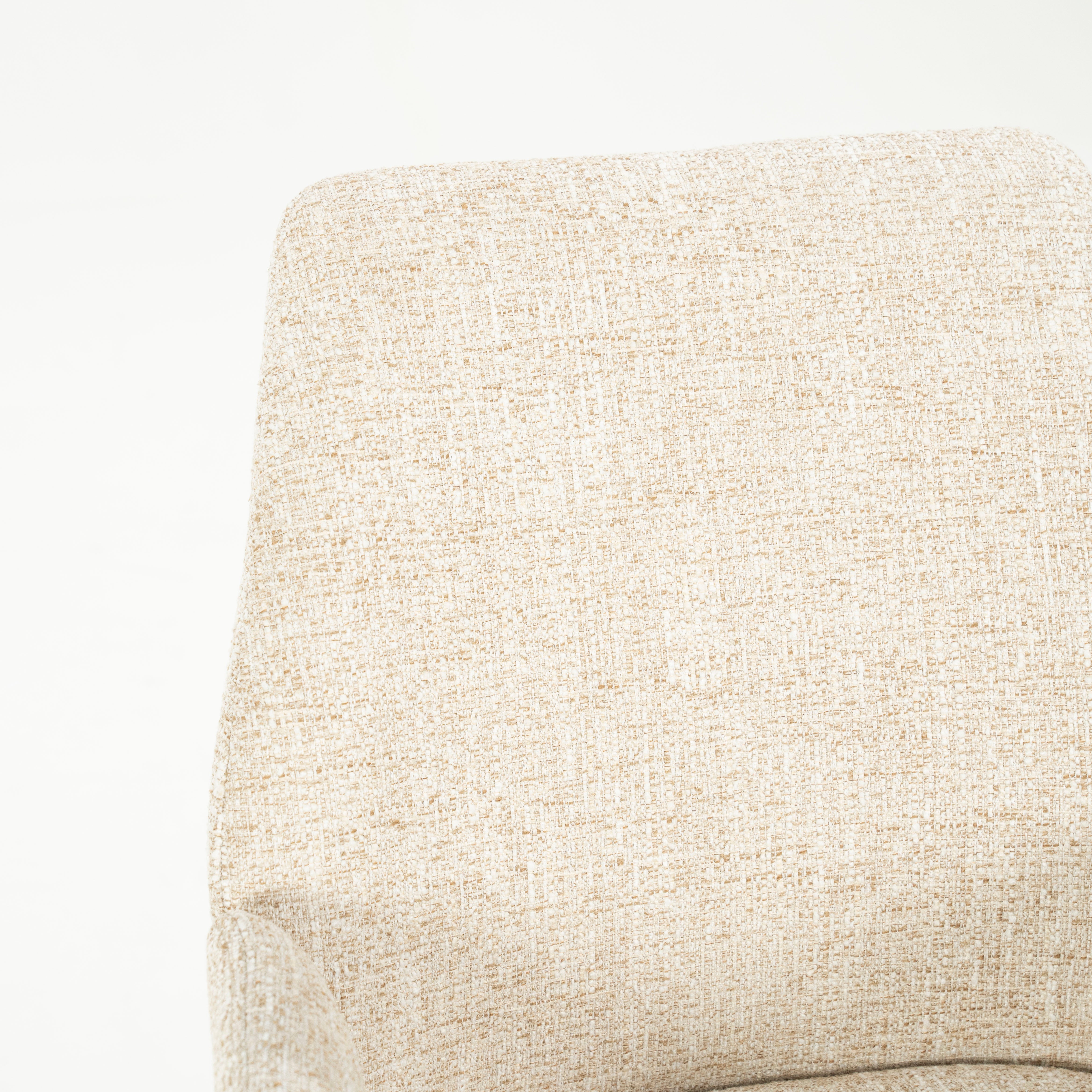 INDY Chair Cream with Black Base