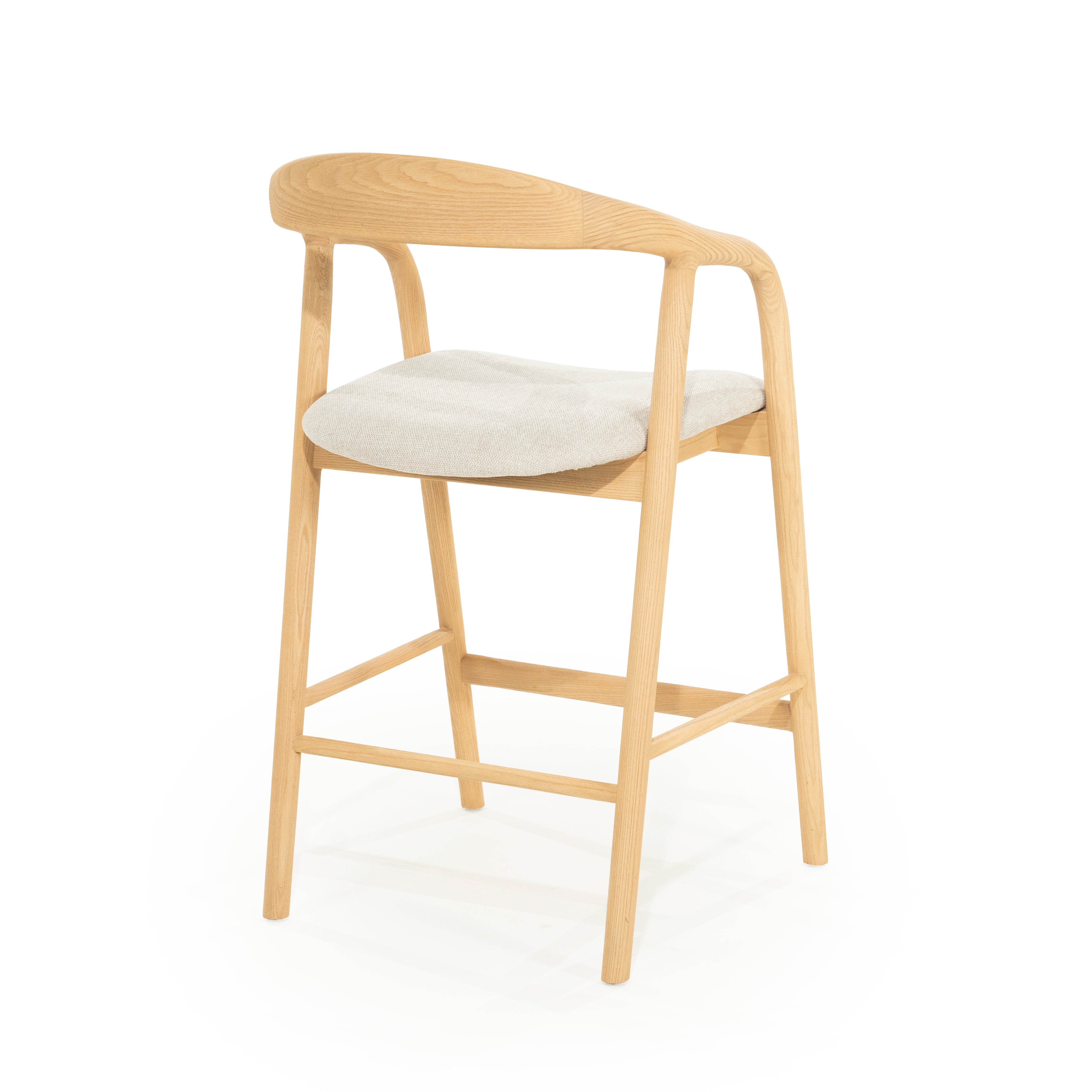 RAYVEN Stool light ash wood