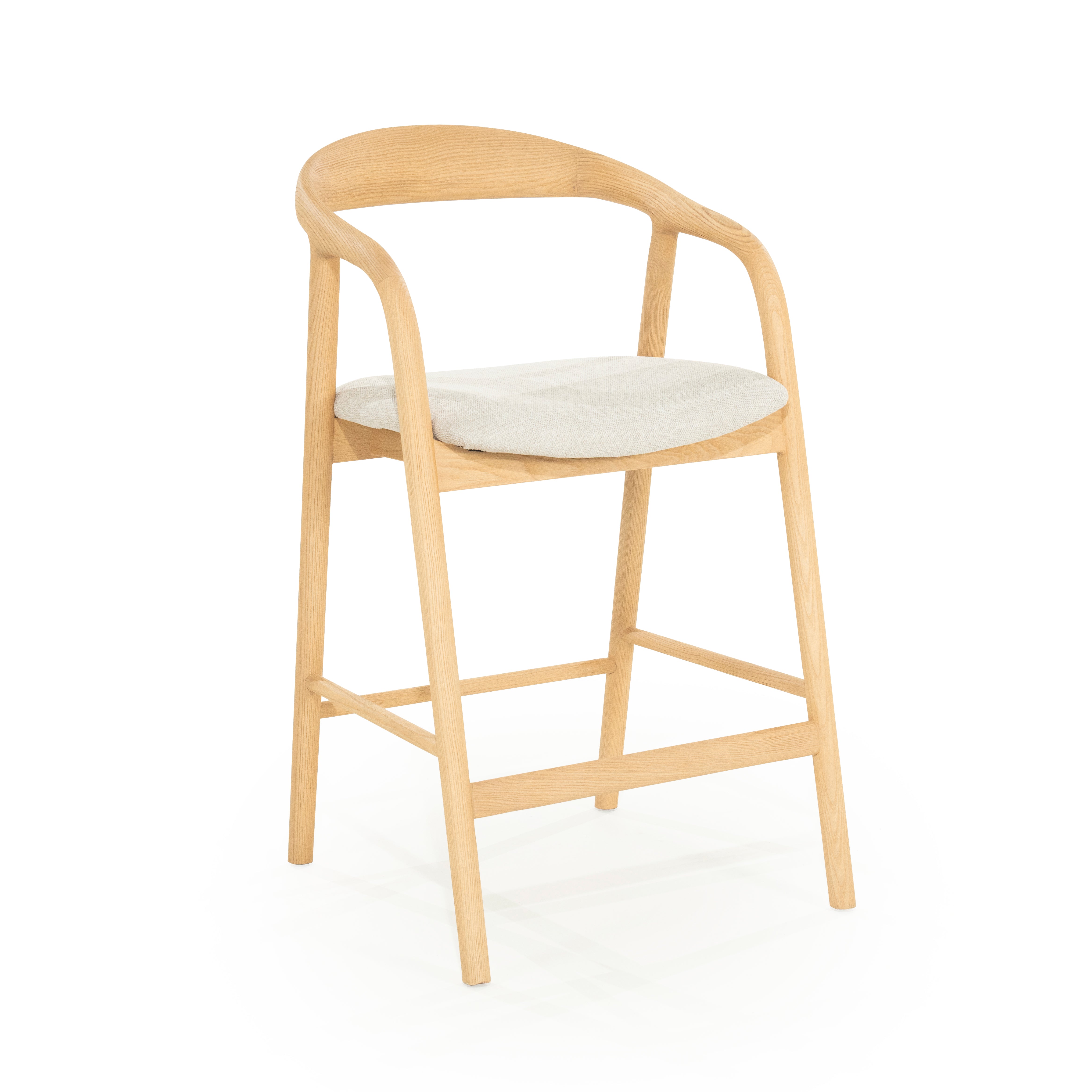 RAYVEN Stool light ash wood