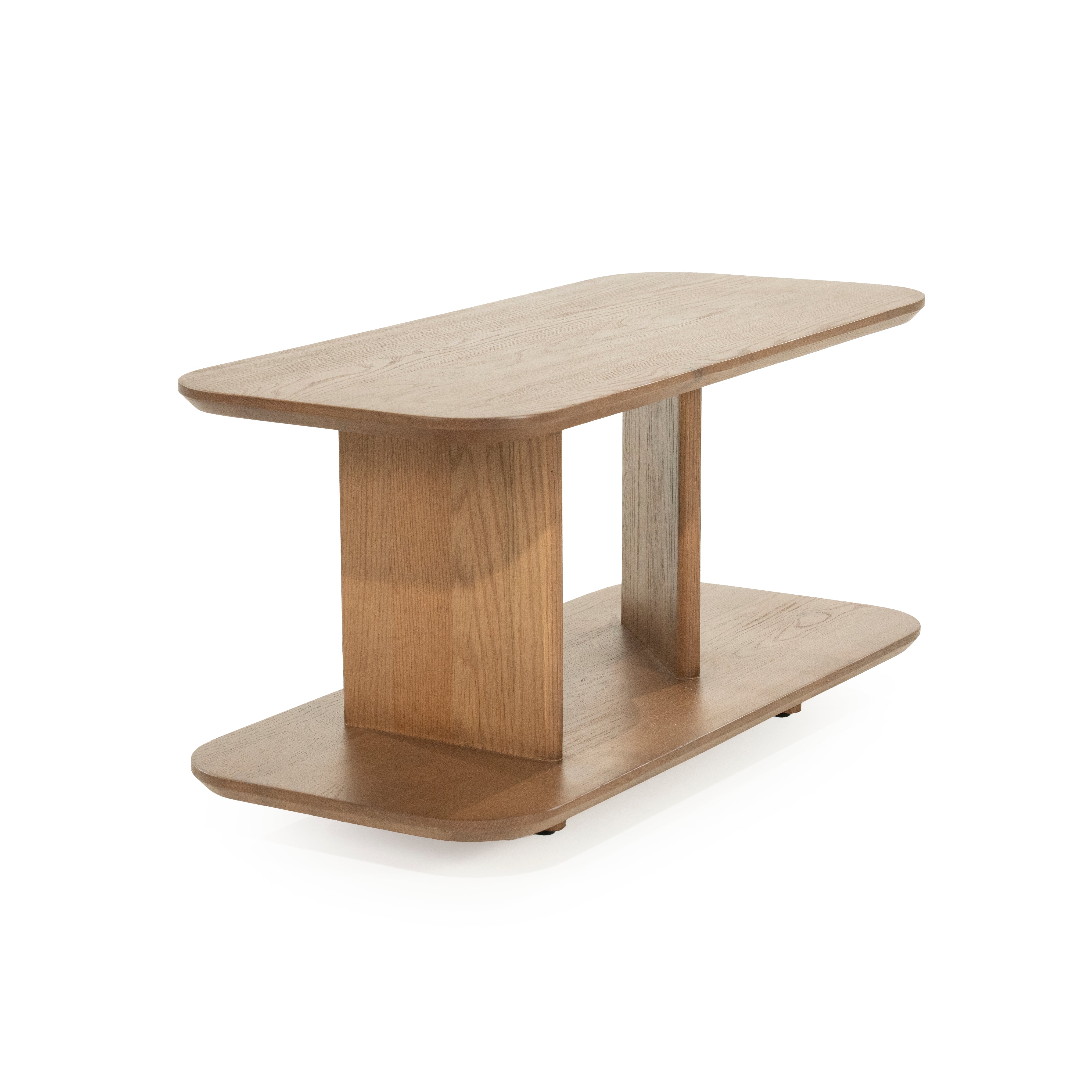 Stolik boczny TY ciemne drewno dębowe