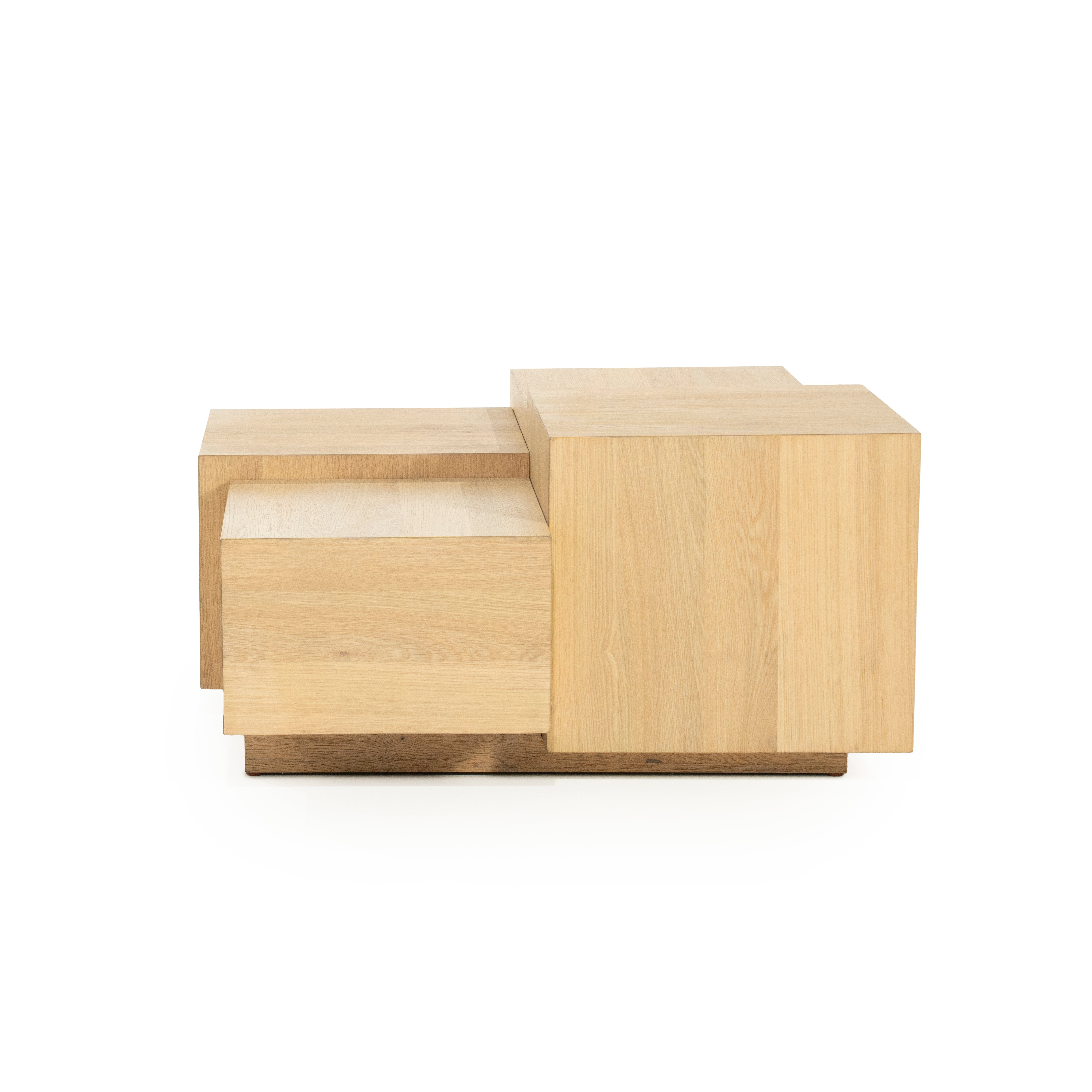 QUINTEN Oak Veneer Coffee Table