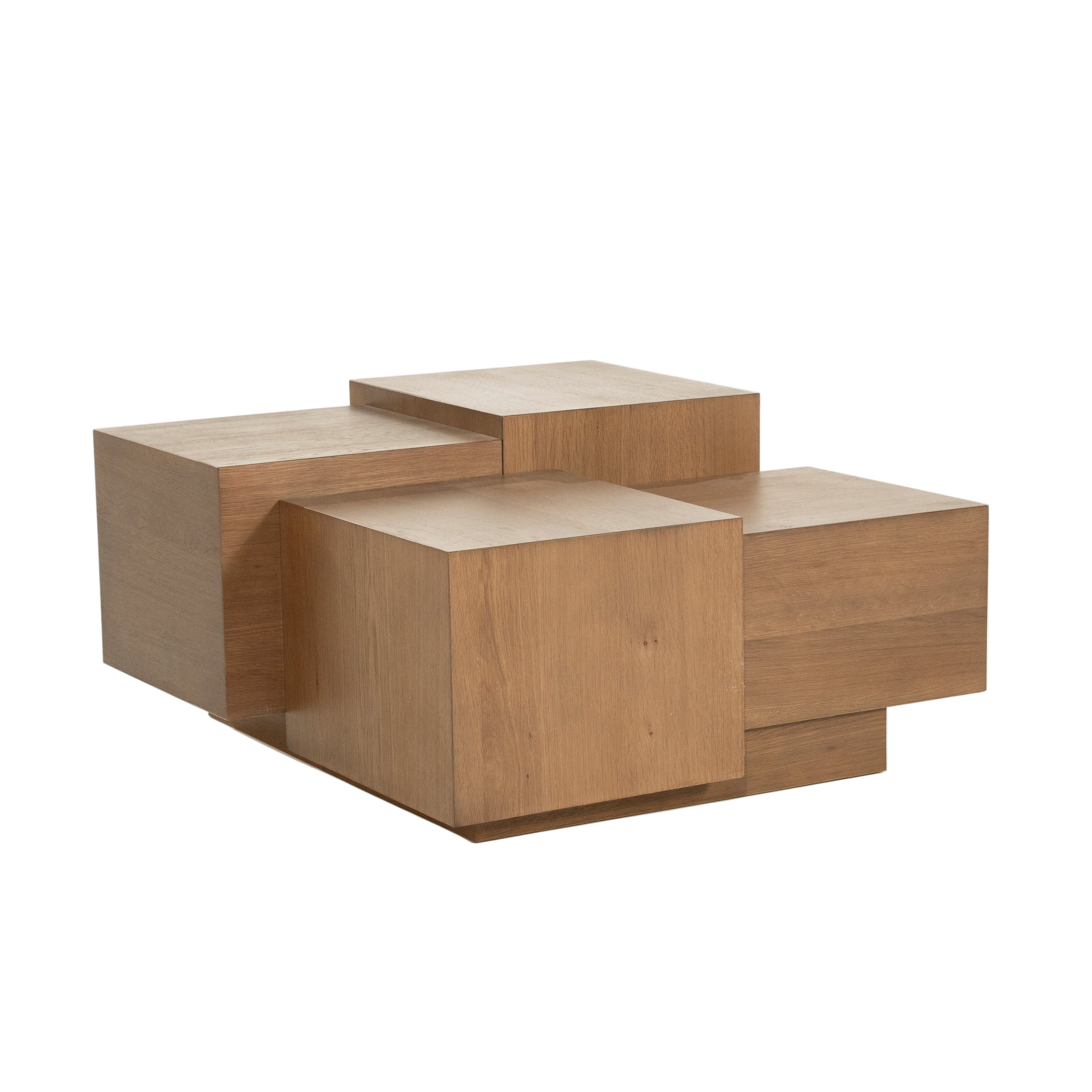 QUINTEN Dark Oak Veneer Coffee Table