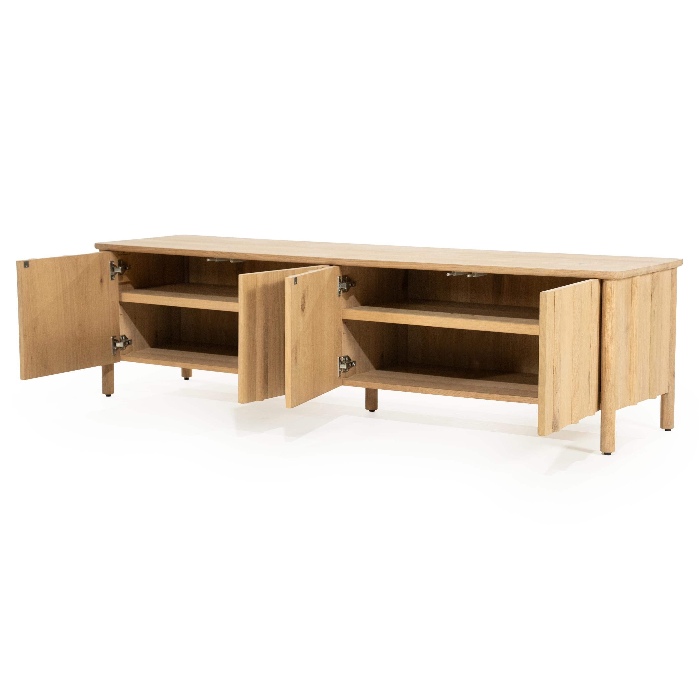 JAKE RTV Cabinet Oak Wood
