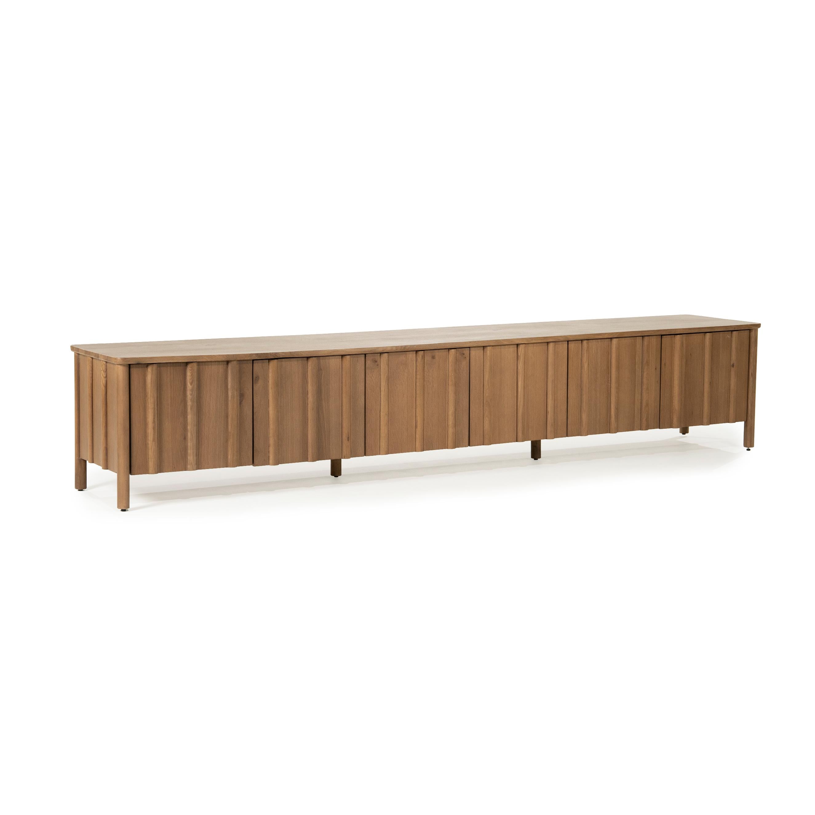 JAKE TV Cabinet dark oak wood