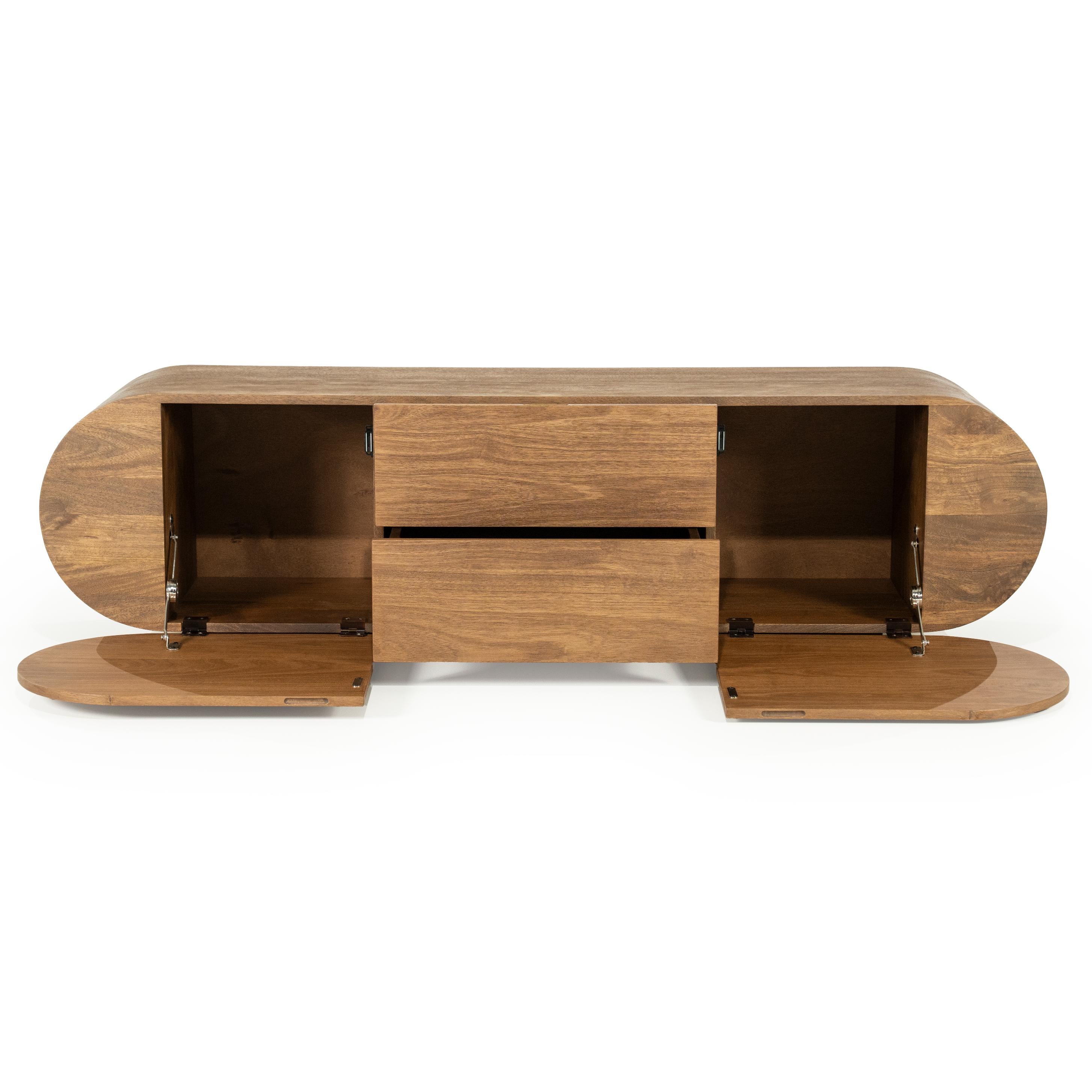 KING Mango Wood TV Cabinet