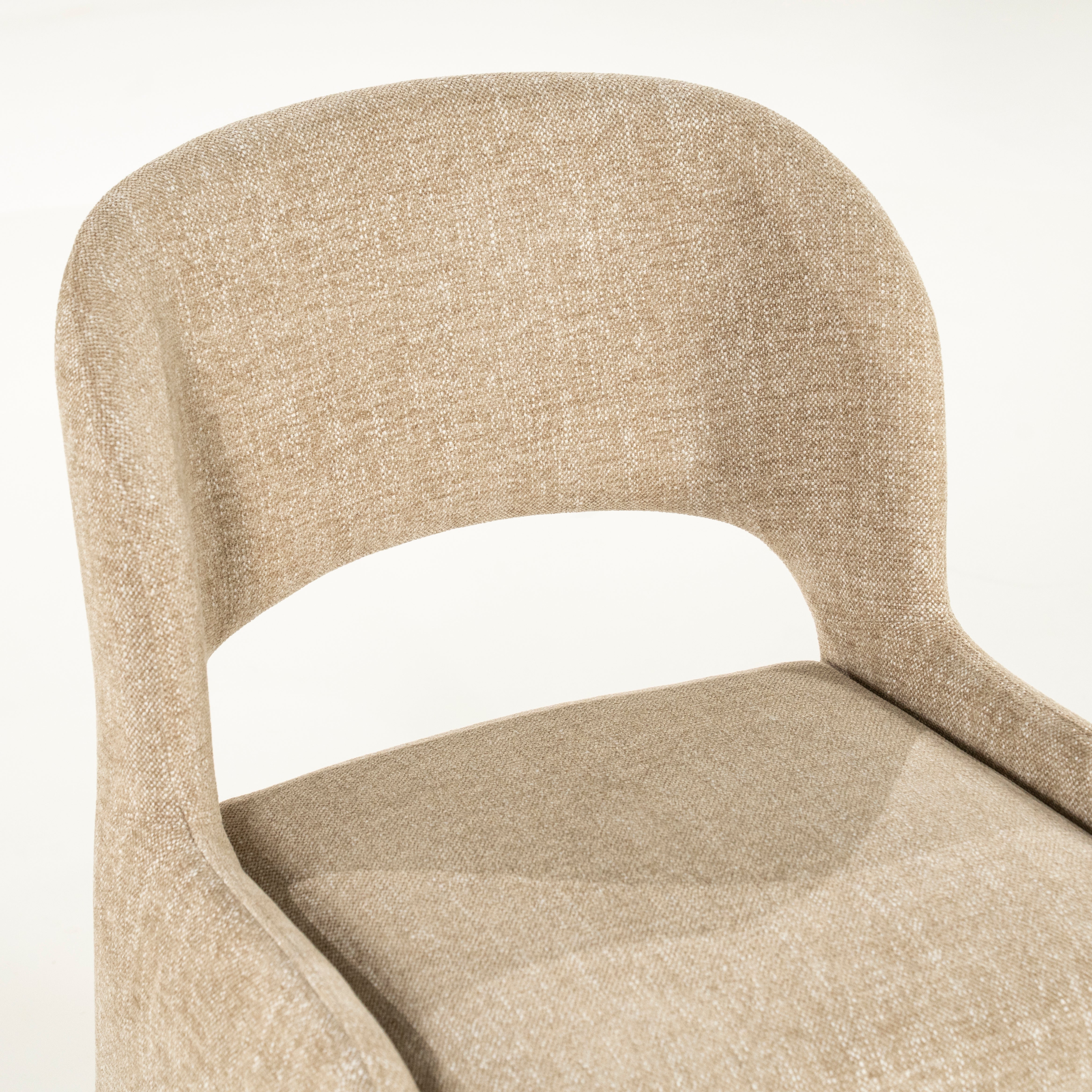 Odette Chair in Taupe