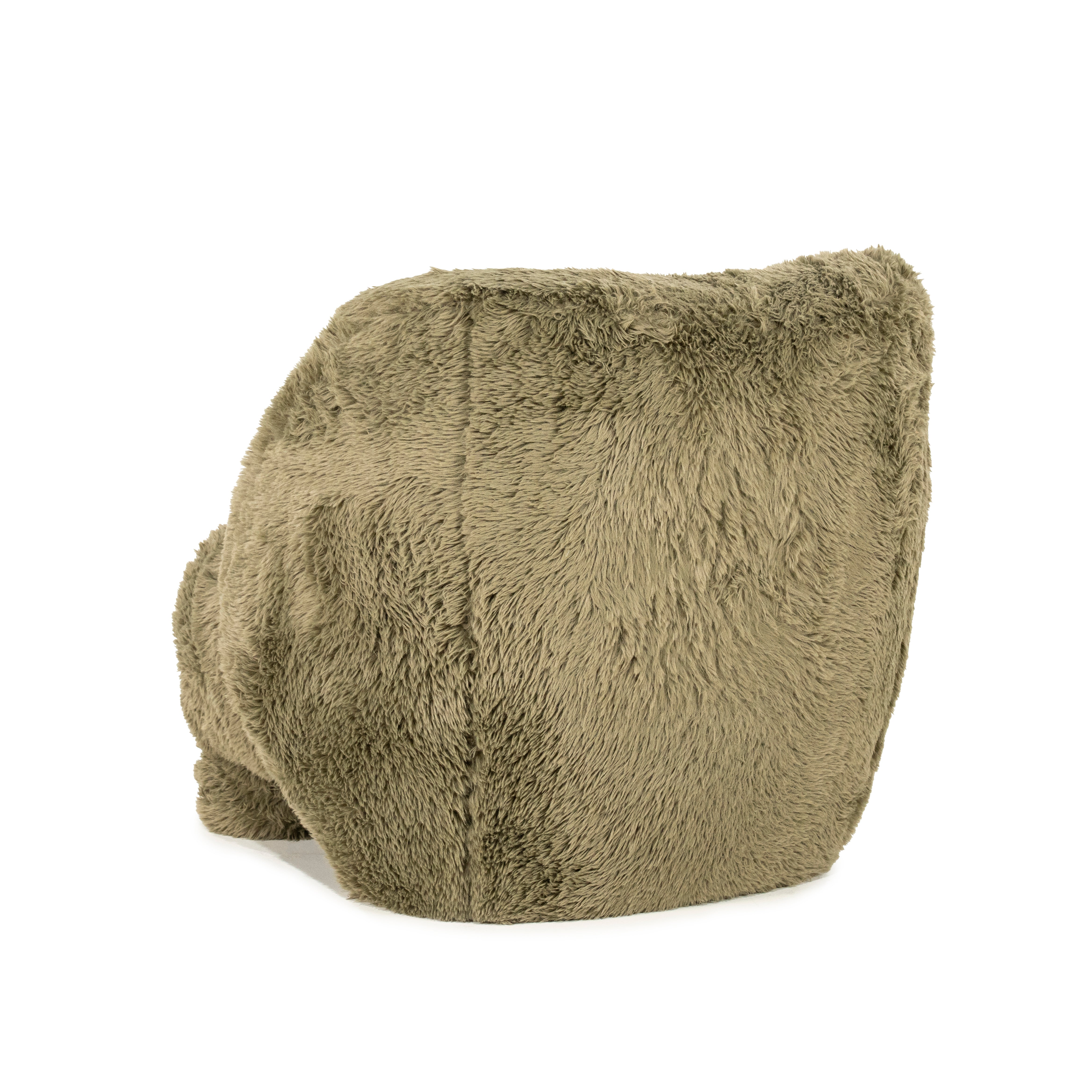 Sessel SAMSON pelzig grün