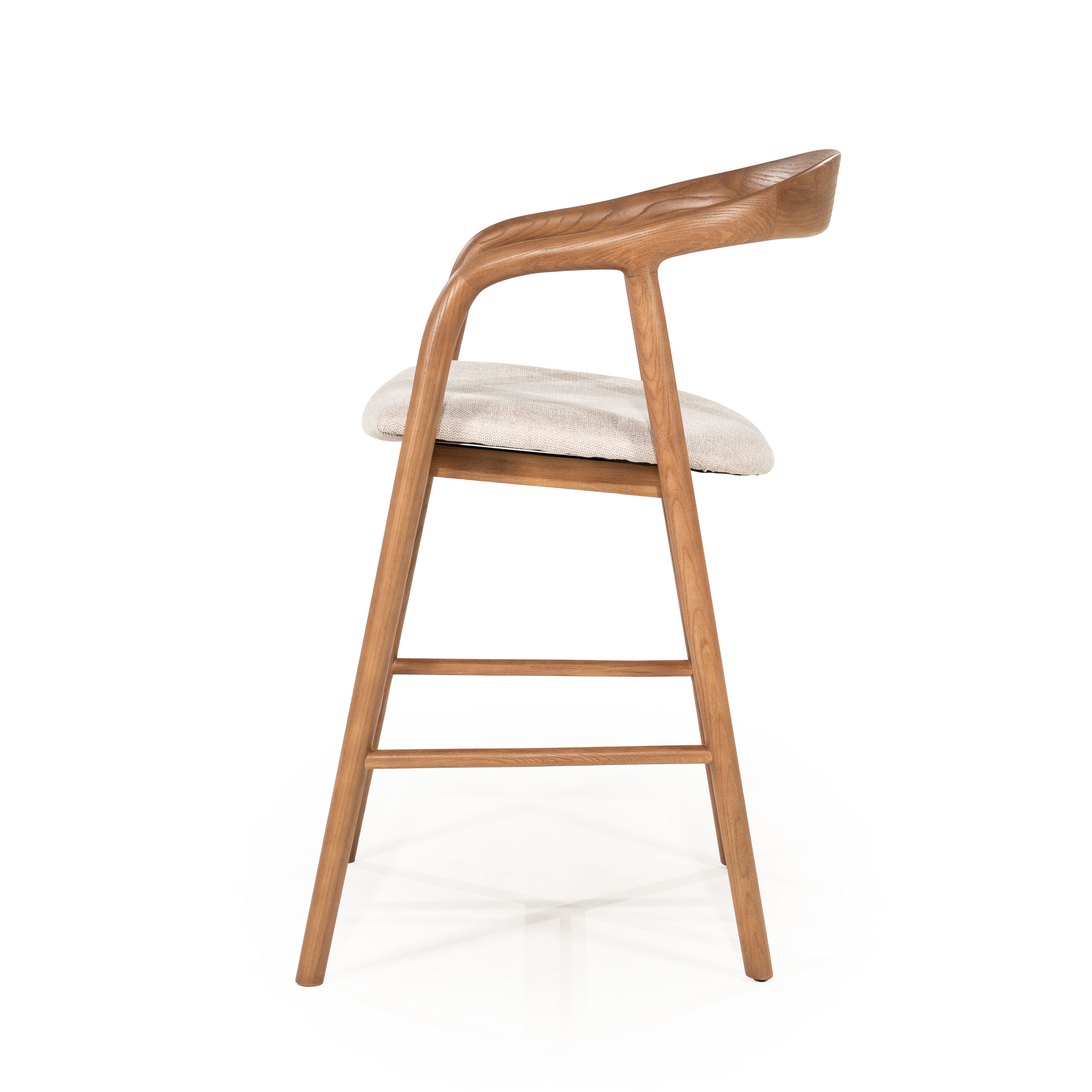 RAYVEN Ash Wood Stool