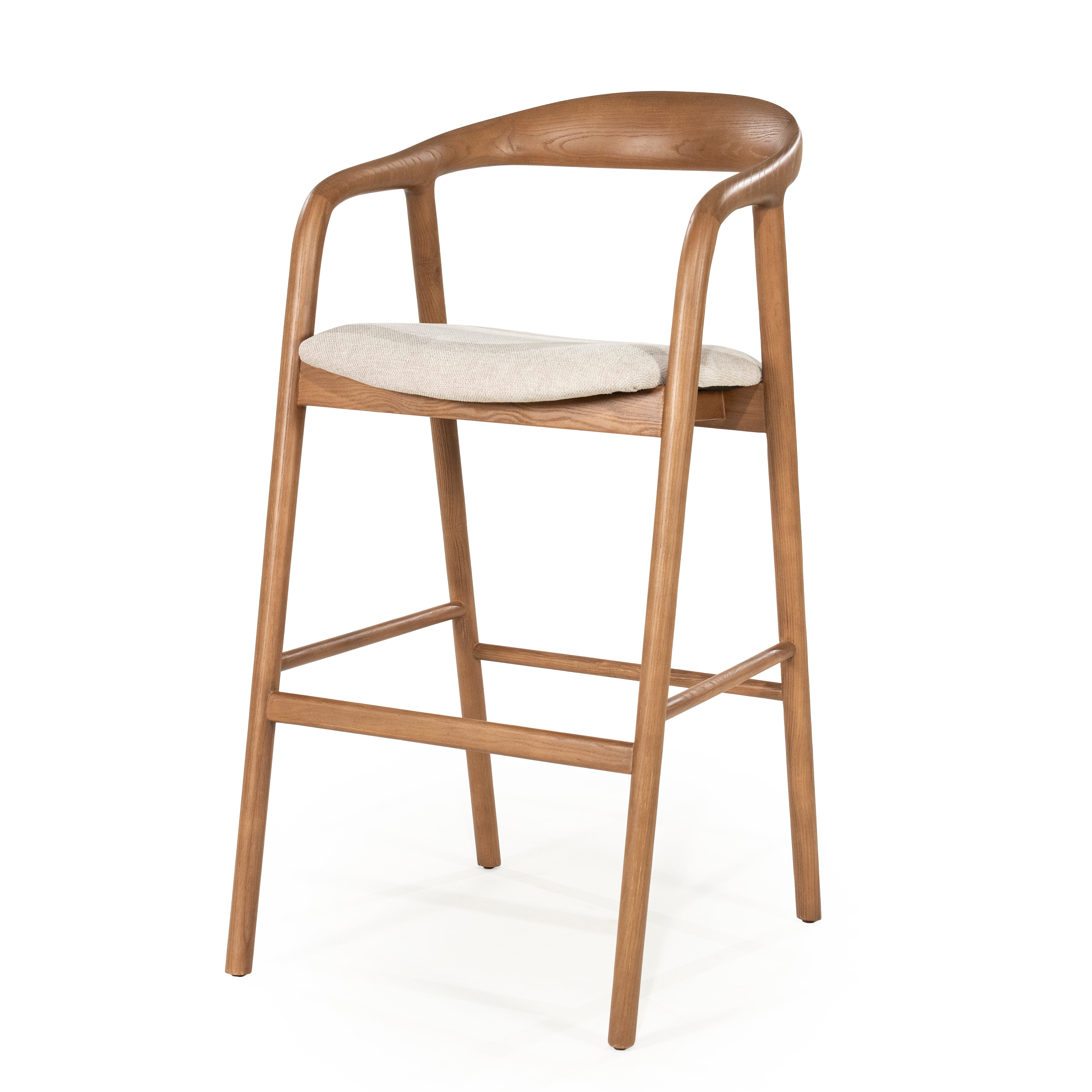 RAYVEN Ash Wood Stool