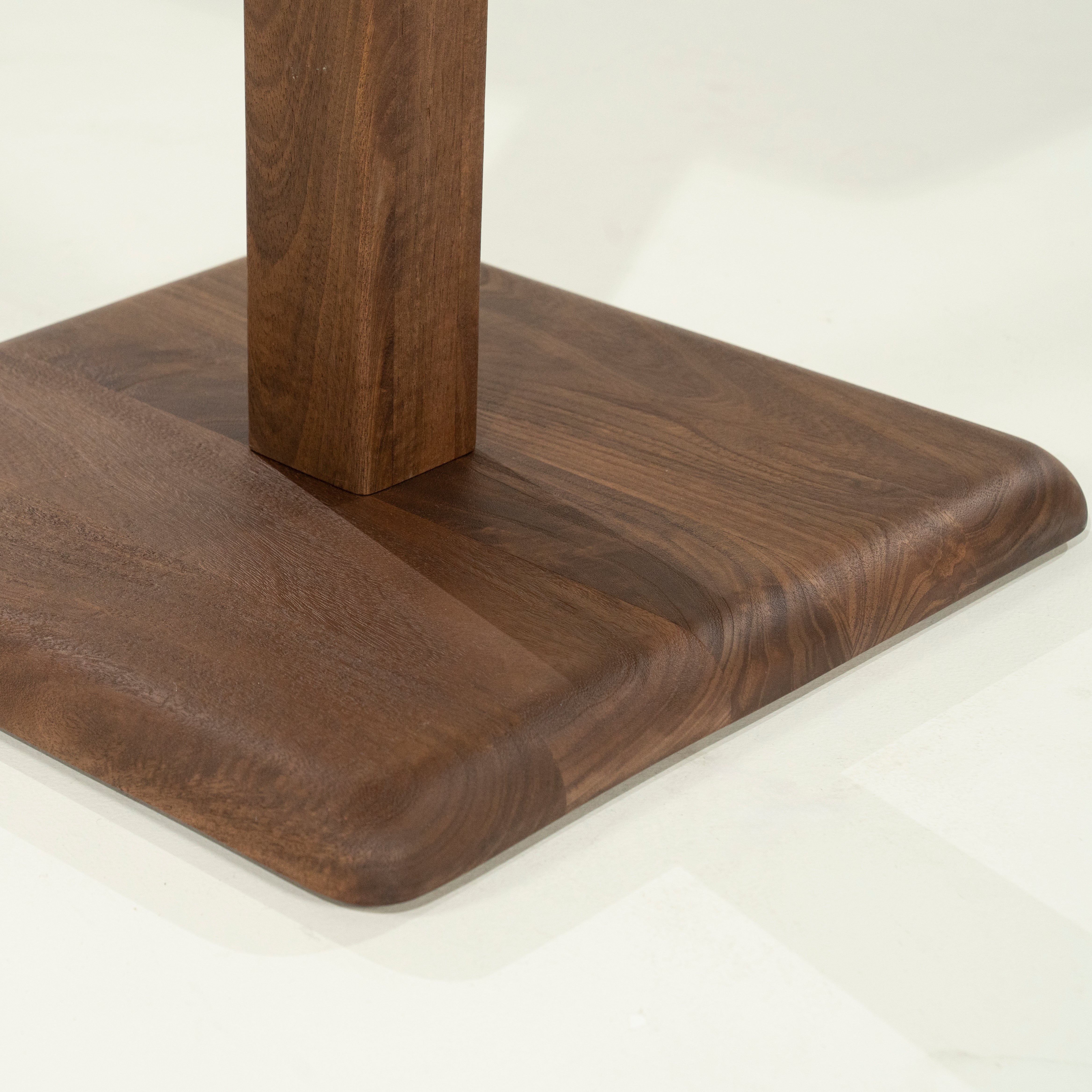 Square Bistro Table FLORENT Dark Mango Wood