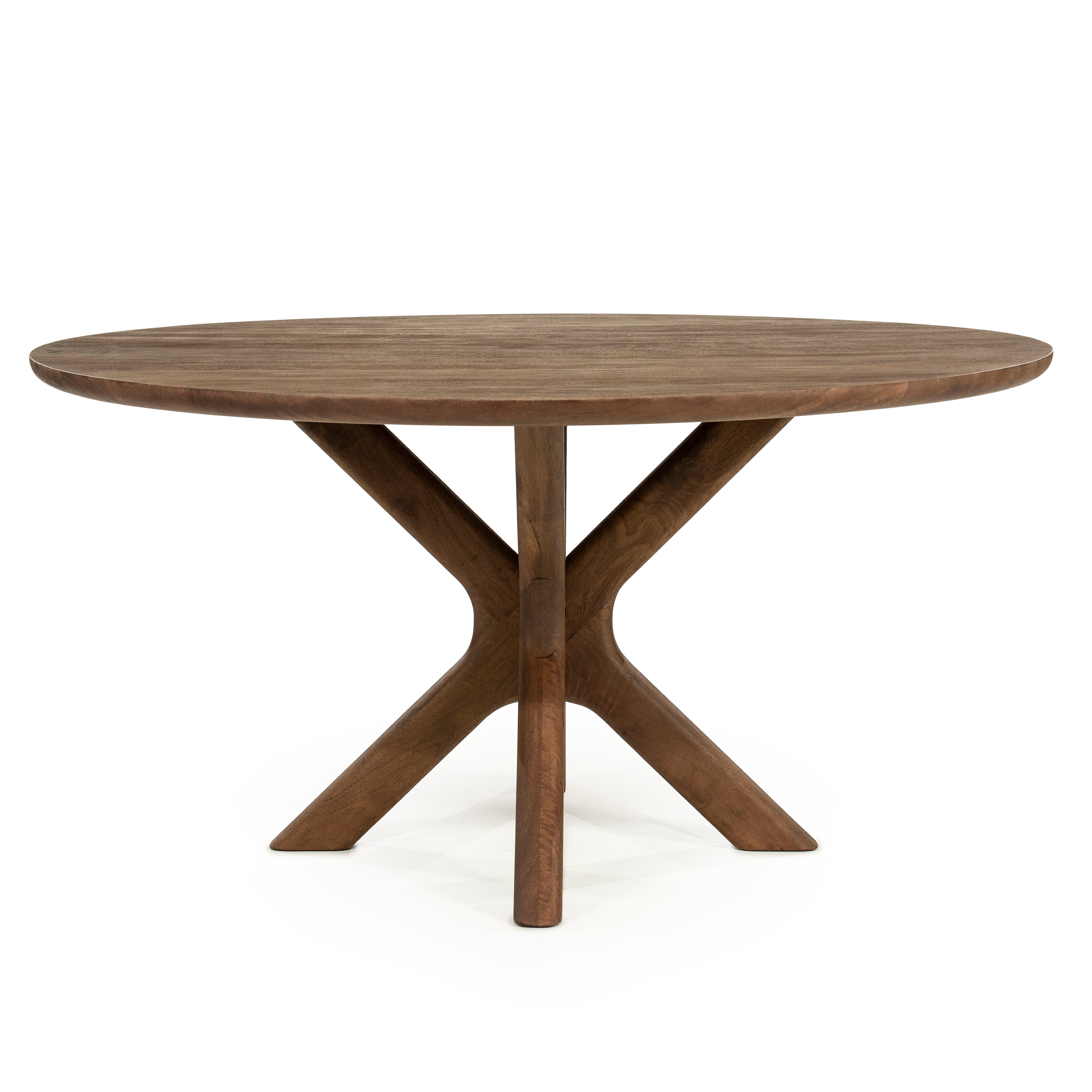 Round Table TYCHO Dark Mango Wood