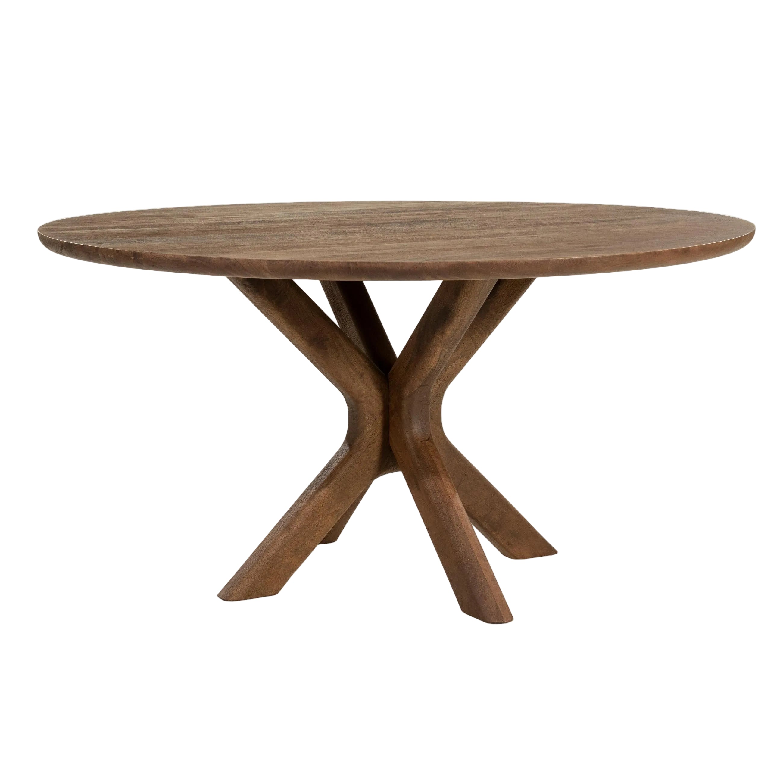 Round Table TYCHO Dark Mango Wood