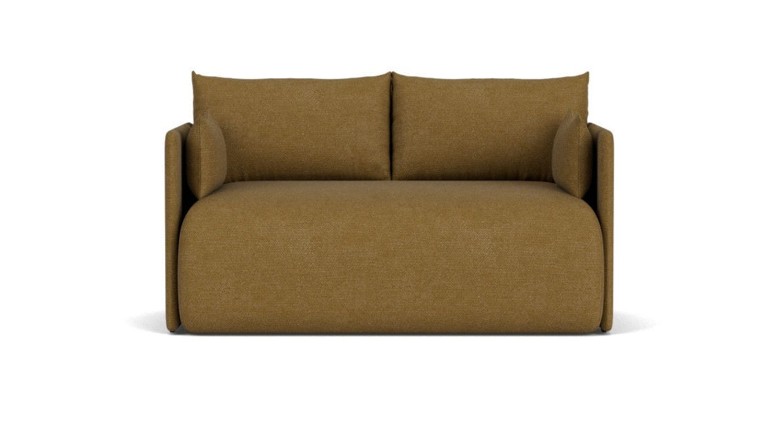 Sofa z funkcją spania 2-osobowa 0FFSET musztardowy