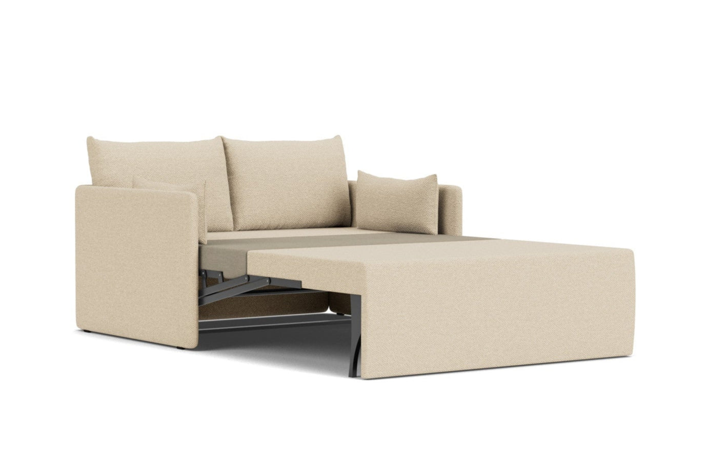 Sofa z funkcją spania 2-osobowa 0FFSET jasnobeżowy