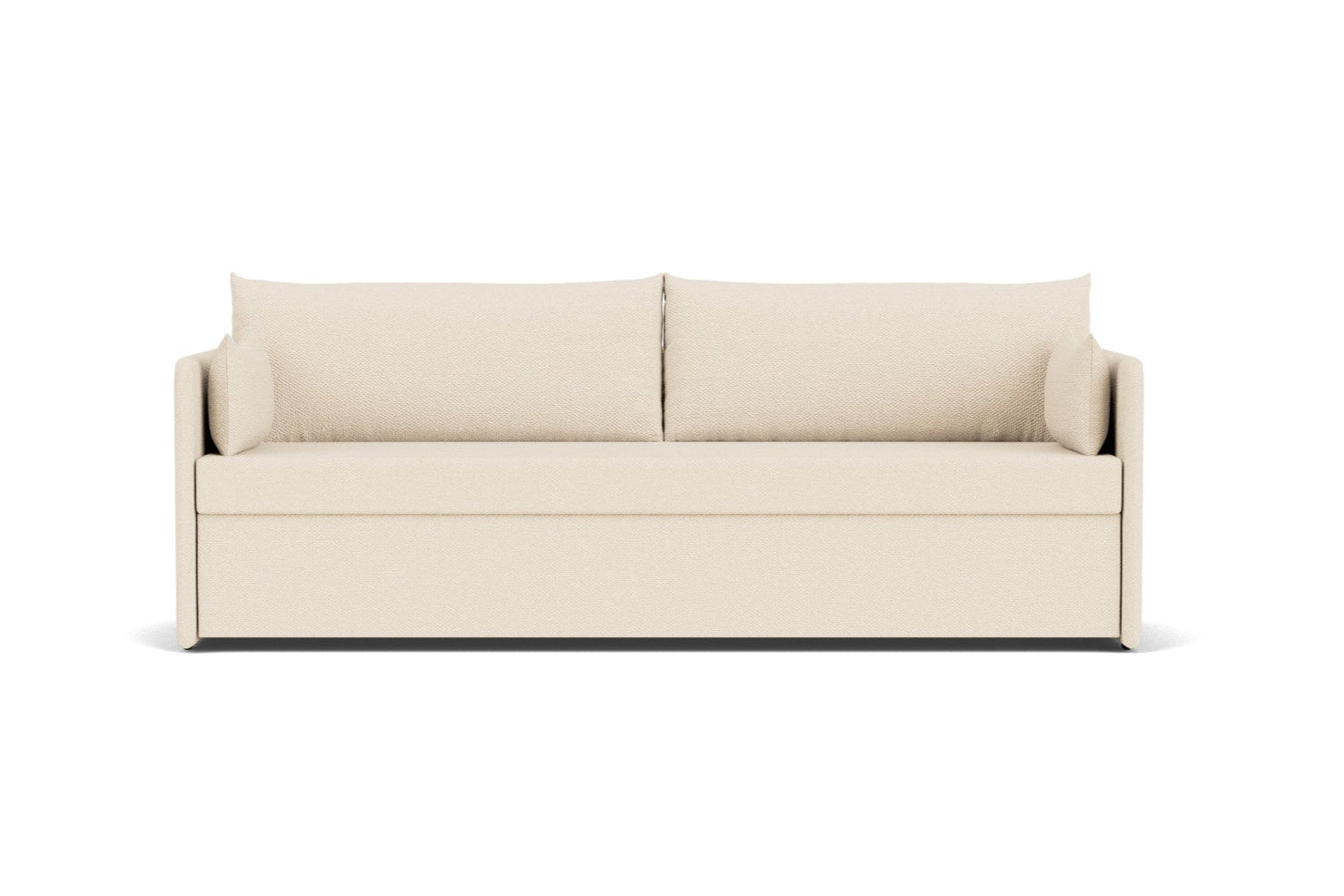 Sofa z funkcją spania 3-osobowa 0FFSET kremowy