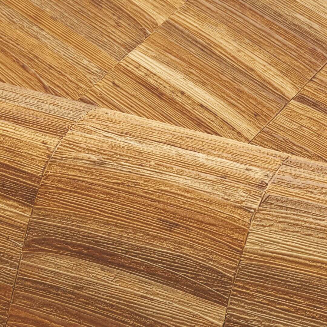 Structural vinyl wallpaper STYLOSA - HONEY OCRE