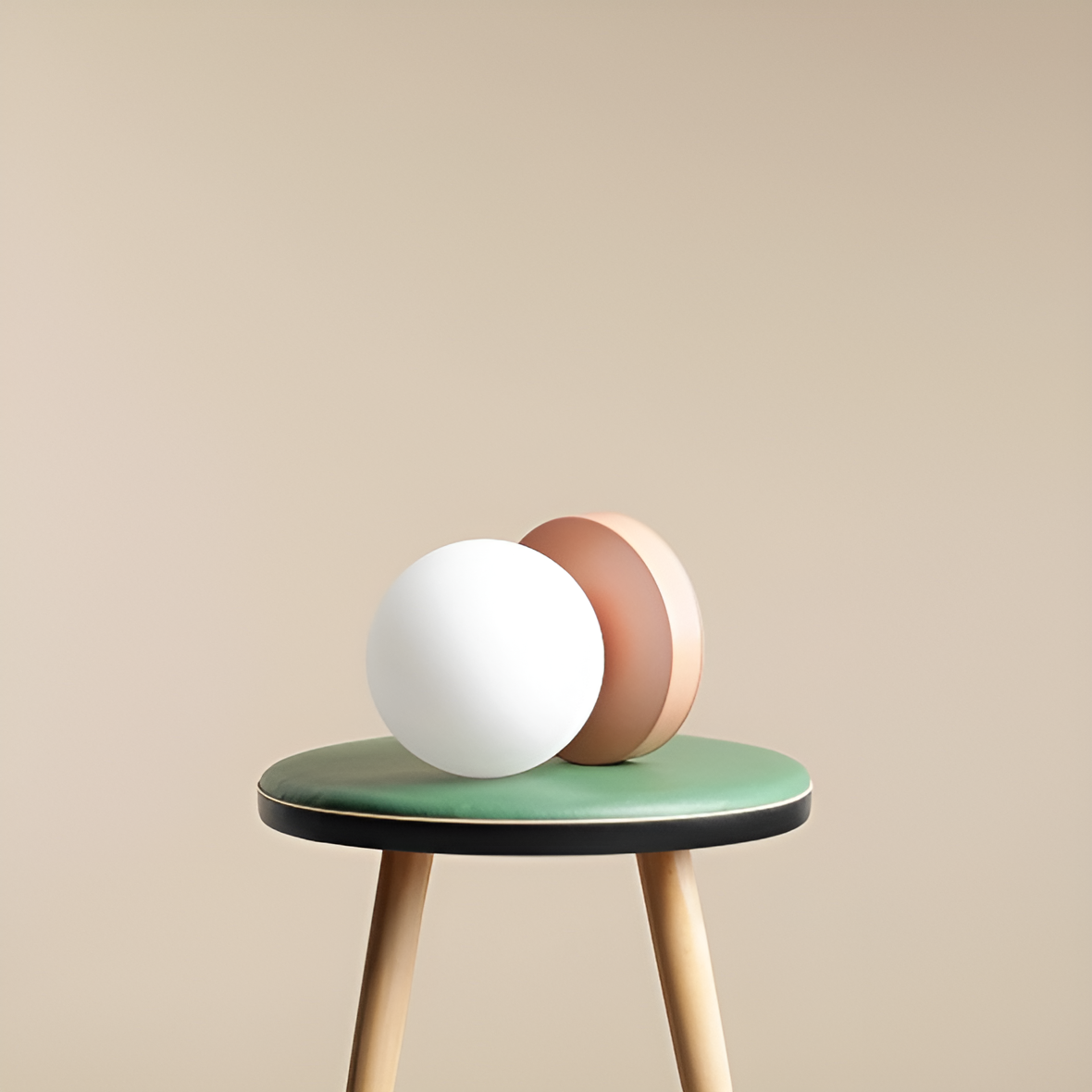Tischleuchte BALL rosa