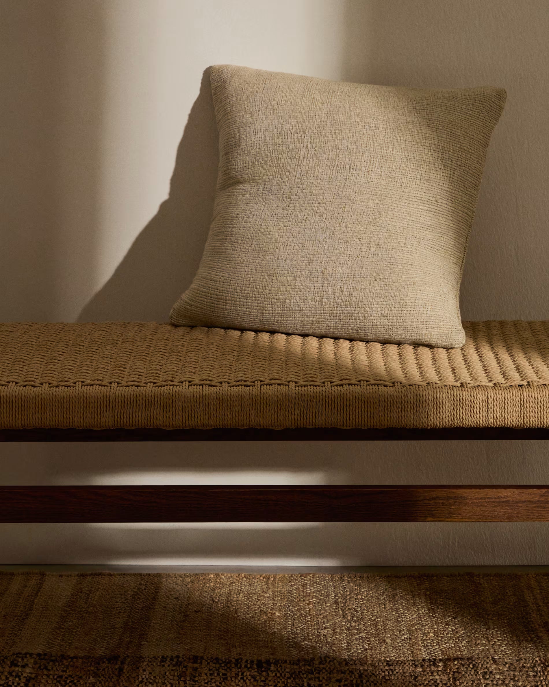 MACHIEL beige pillowcase