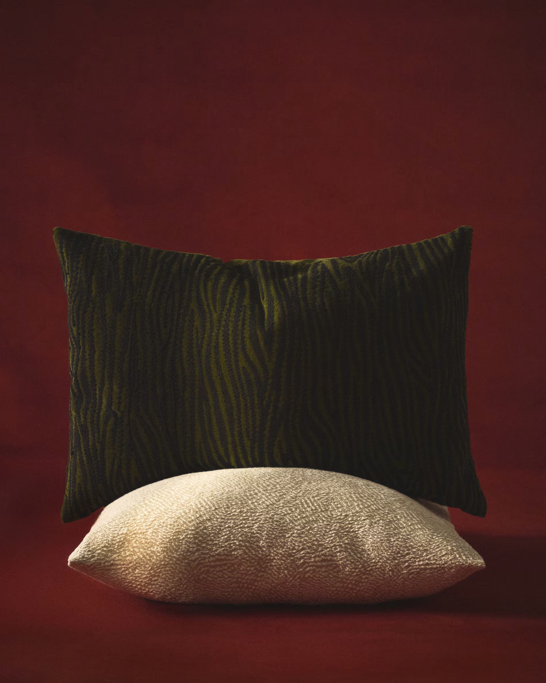 DAVINA green zebra pillowcase