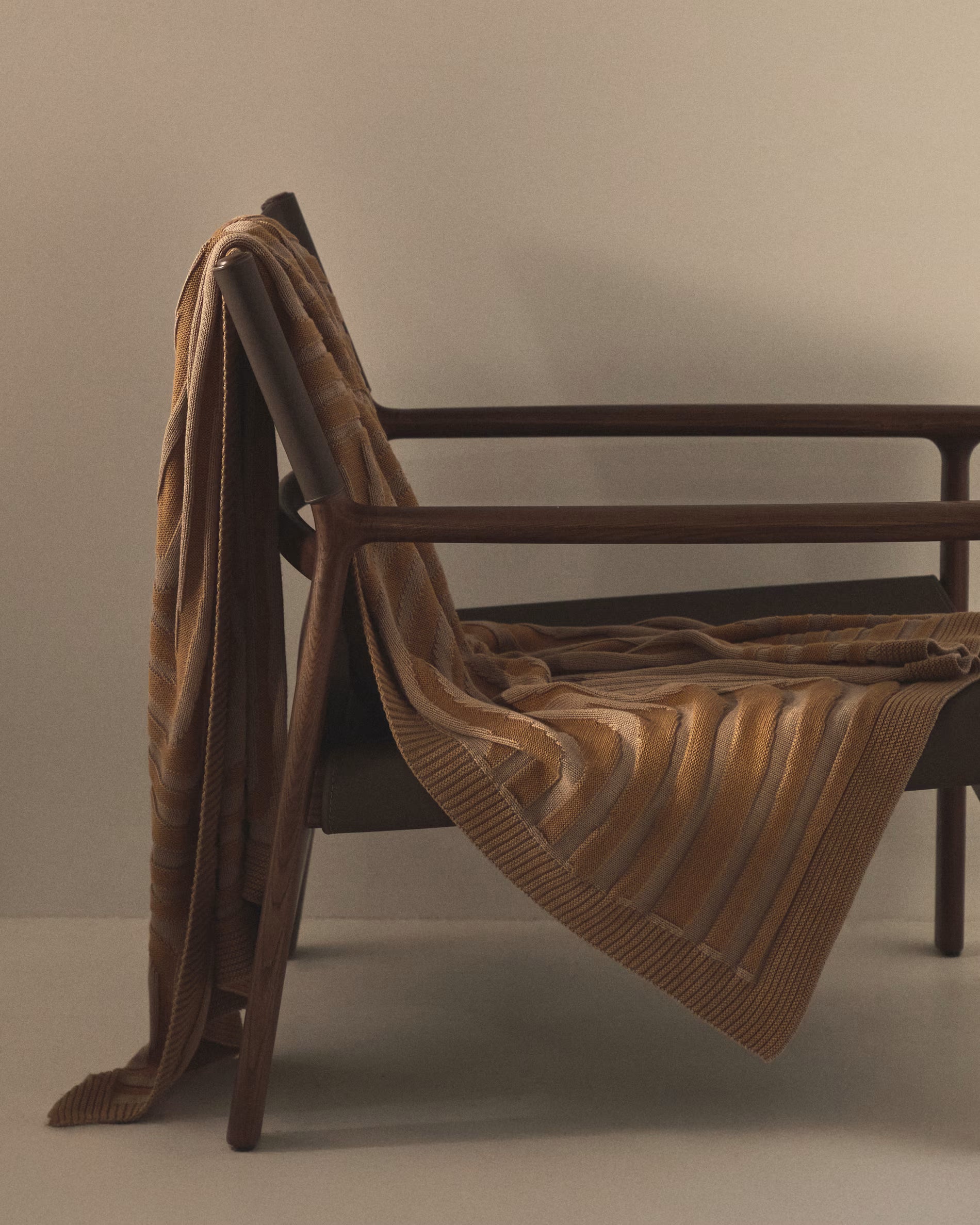 ORELI Beige-Brown Pillow