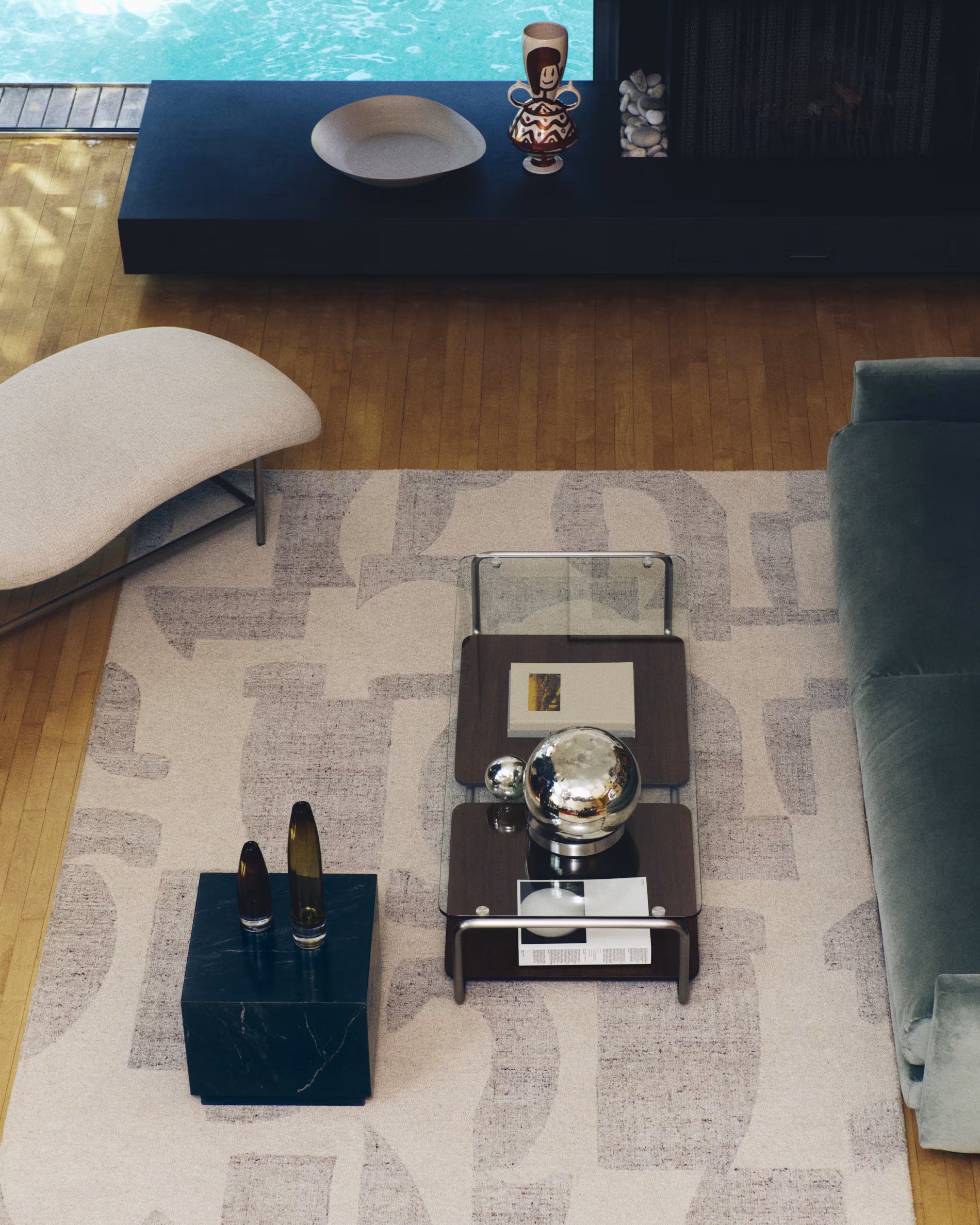 NORELA gray rug