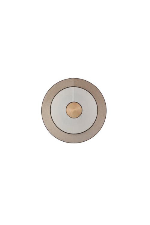 Beige Zymbalwandlampe