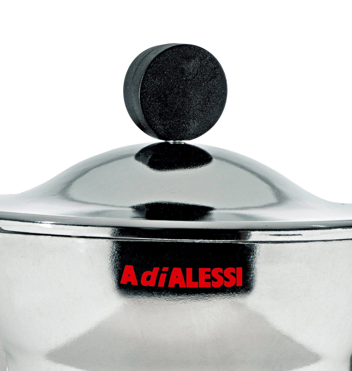 Alessi Silver Moka with black