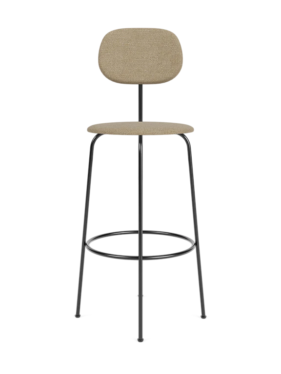 Upholstered stool AFTEROOM PLUS beige boucle