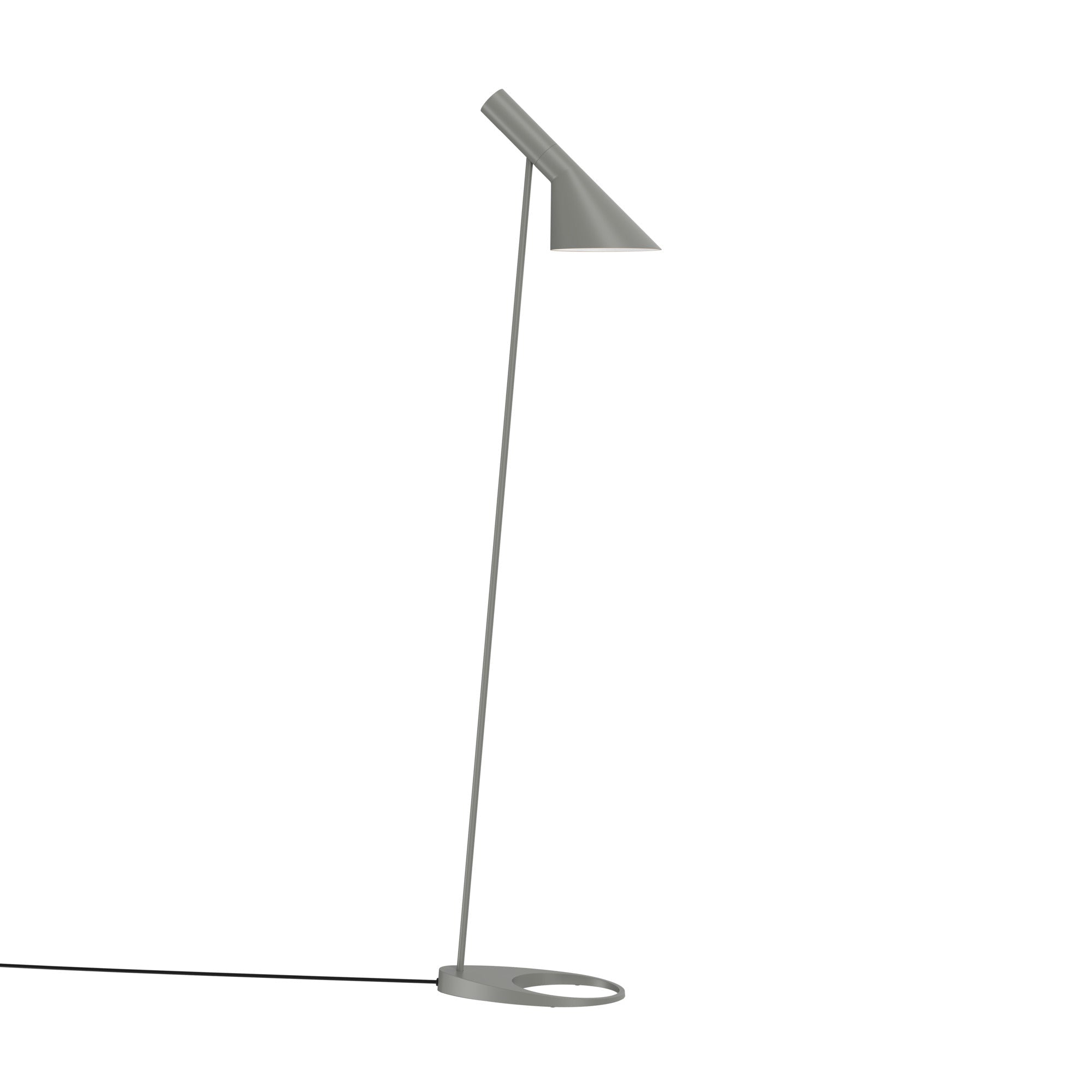 Lampa podłogowa AJ ciepły szary