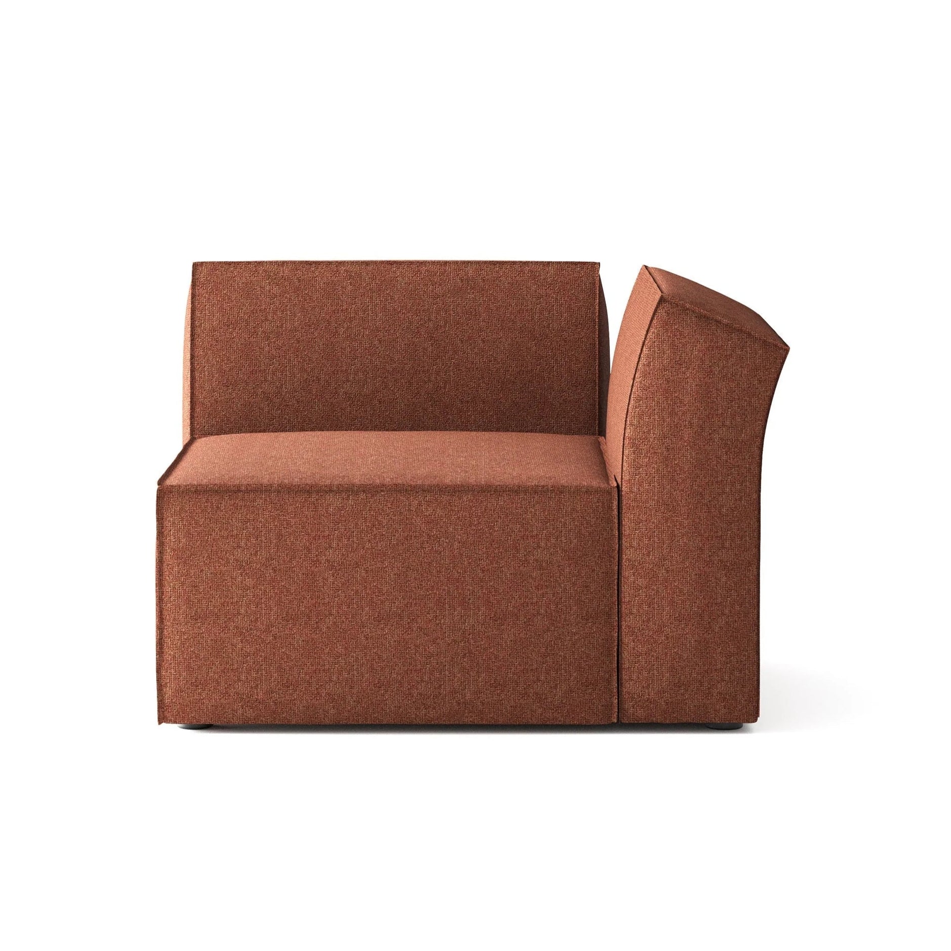 ANDO modular sofa - right-side module rust