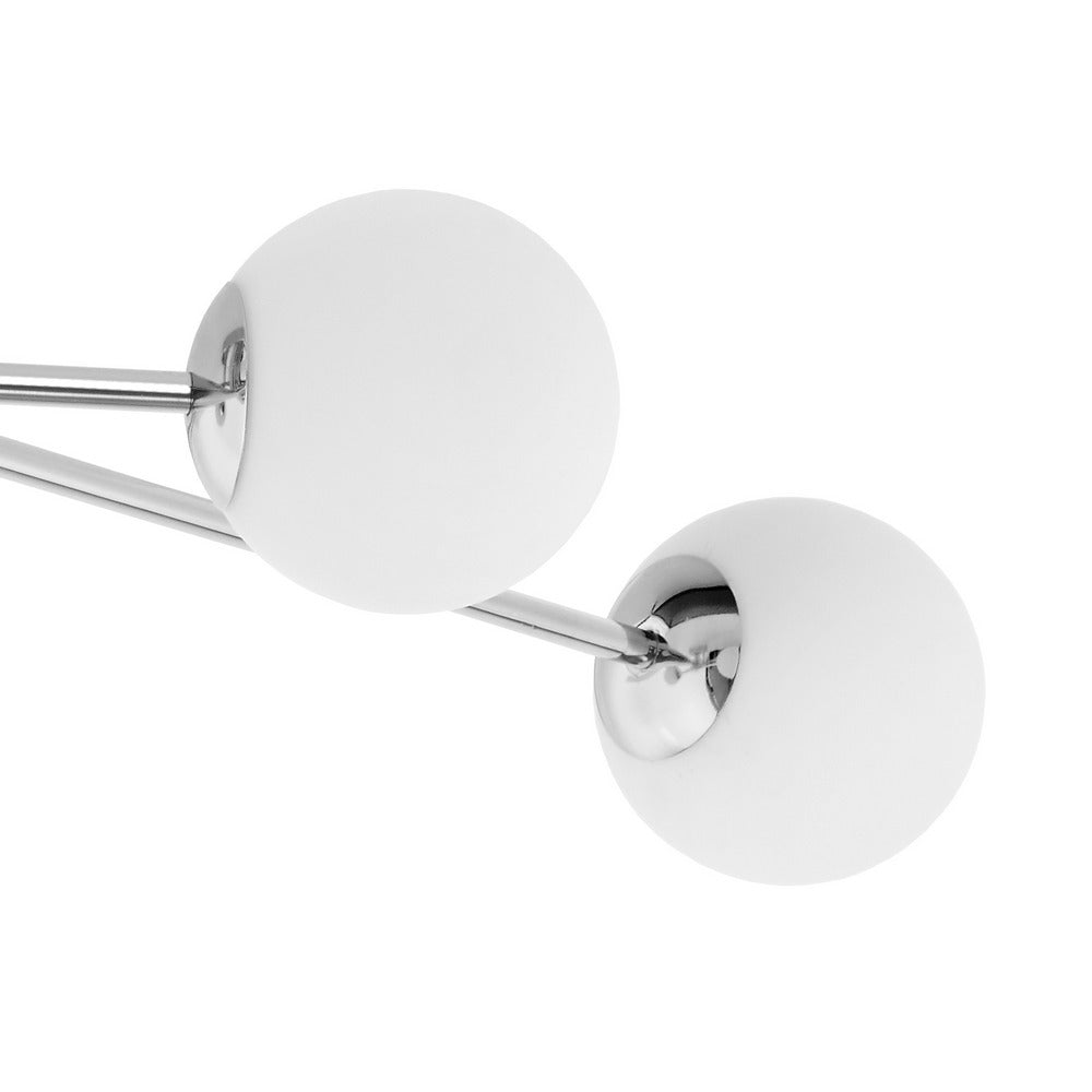 ASTRA 6 chrome ceiling lamp